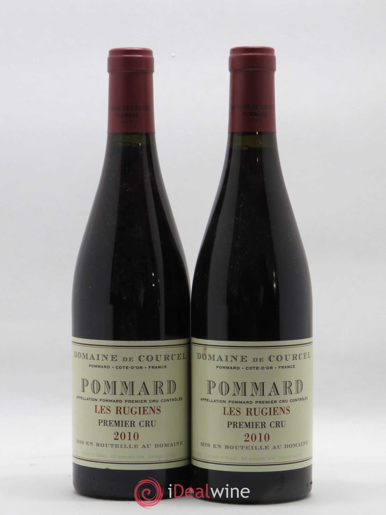 Pommard 1er Cru Les Rugiens de Courcel (Domaine) 2010 - Lot de 2 bouteilles - 0