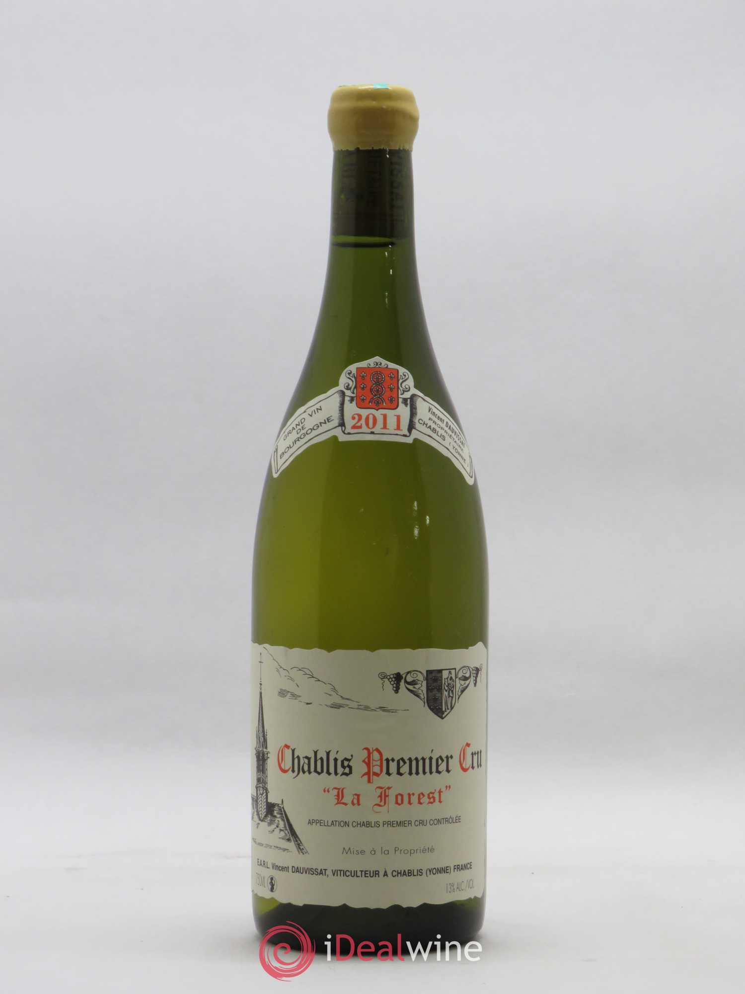 Chablis 1er Cru La Forest Vincent Dauvissat (Domaine) 2011 - Lot de 1 bouteille - 0