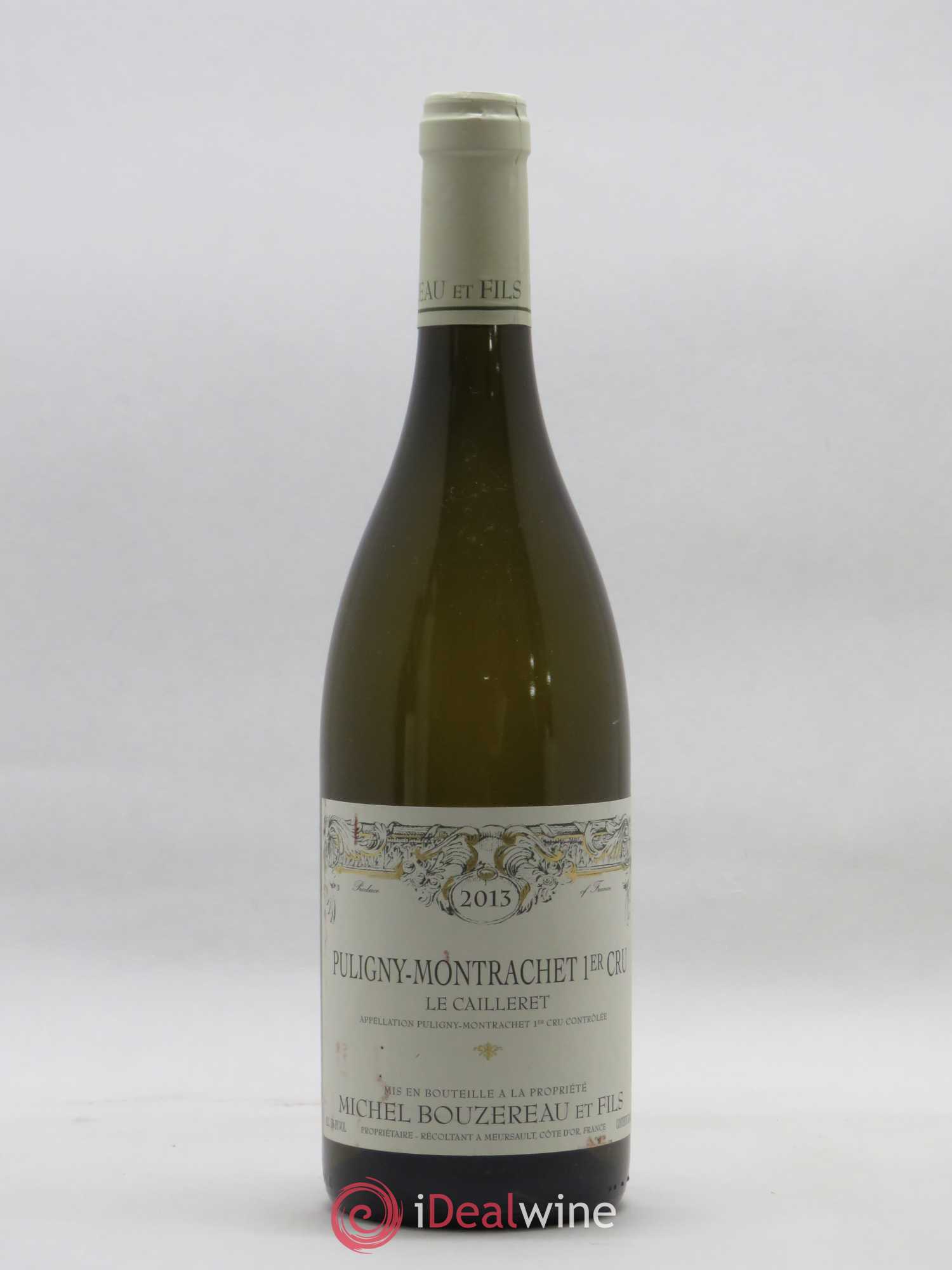 Puligny-Montrachet 1er Cru Le Cailleret Michel Bouzereau et Fils (Domaine) 2013 - Lot de 1 bouteille - 0
