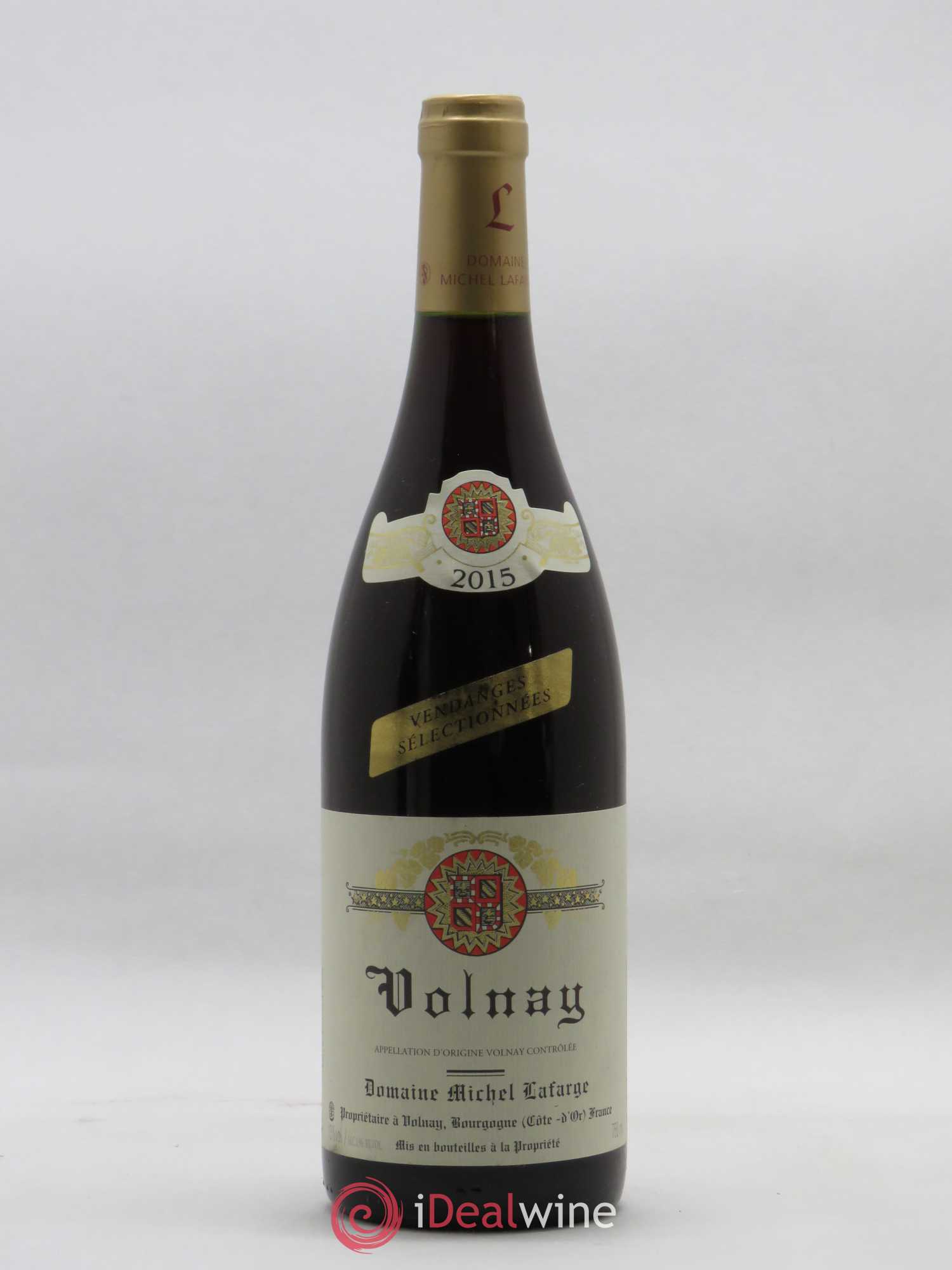 Volnay Vendanges sélectionnées Lafarge (Domaine) 2015 - Lot de 1 bouteille - 0