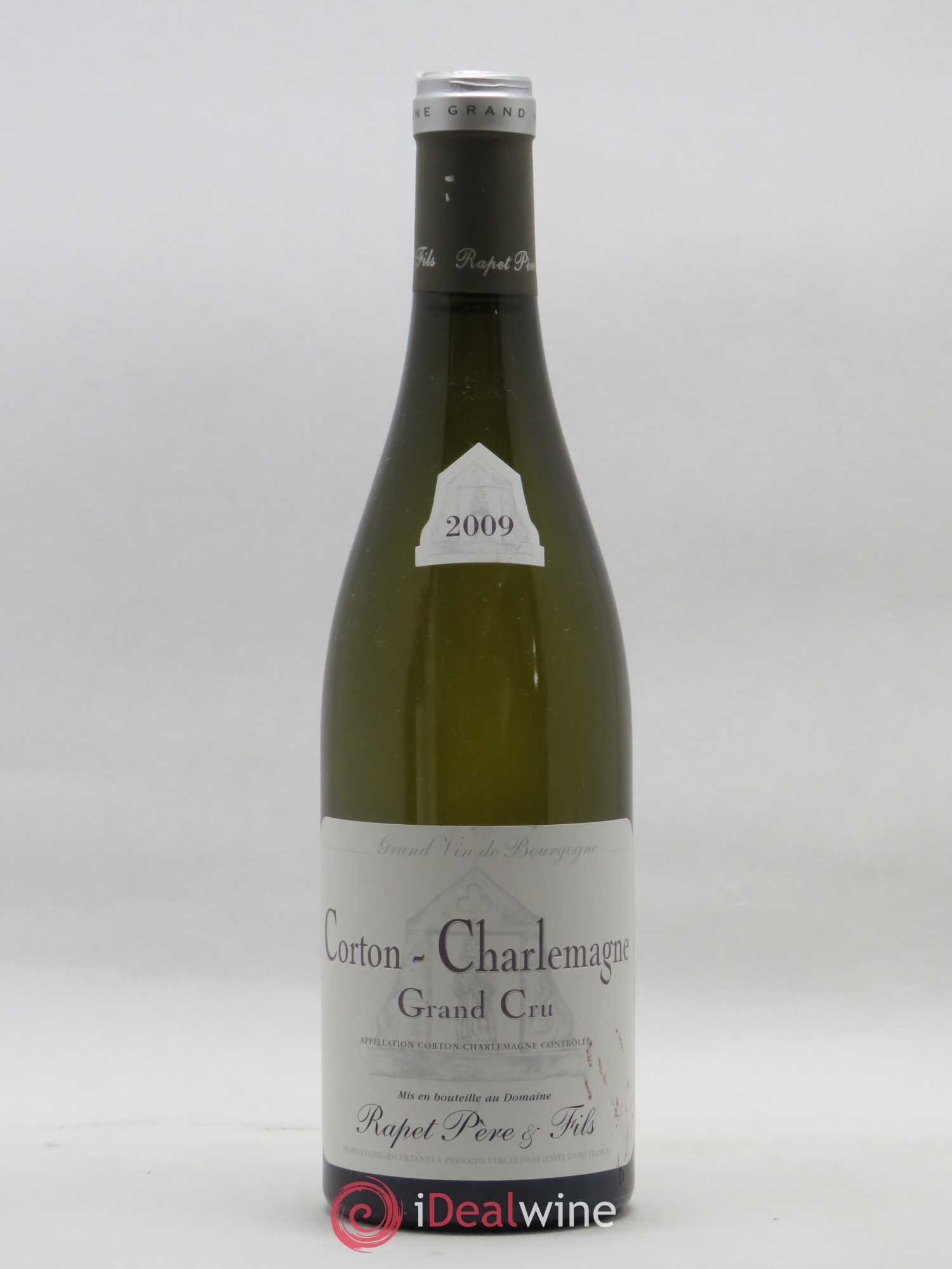 Corton-Charlemagne Grand Cru Rapet Père & Fils 2009 - Lot de 1 bouteille - 0