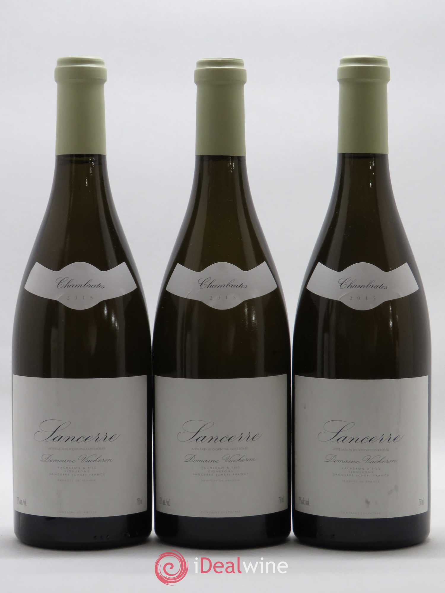 Sancerre Chambrates Domaine Vacheron et Fils 2015 - Lotto di 3 bottiglie - 0