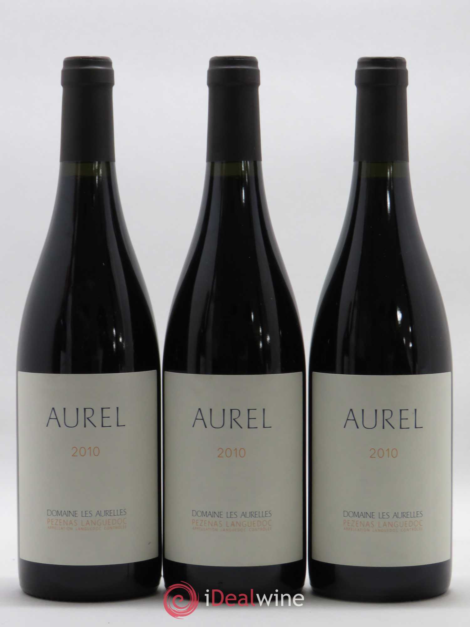 Languedoc Pézenas Aurel Domaine les Aurelles 2010 - Lot de 3 bouteilles - 0