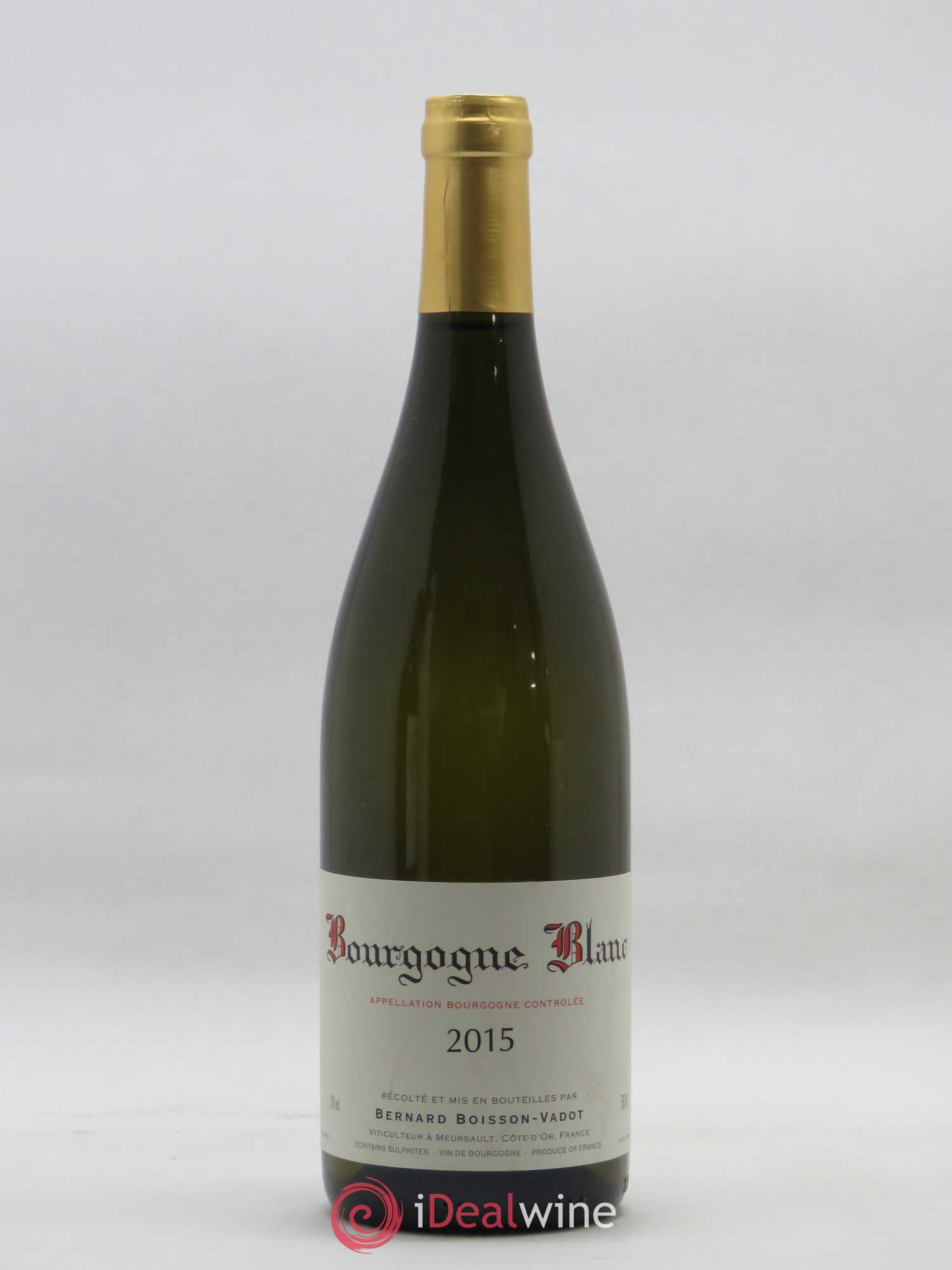 Bourgogne Boisson-Vadot (Domaine) 2015 - Lot de 1 bouteille - 0