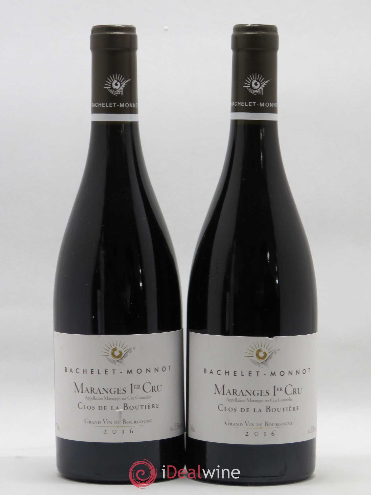 Maranges 1er Cru Clos de La Boutiere Bachelet Monnot 2016 - Lot de 2 bouteilles - 0