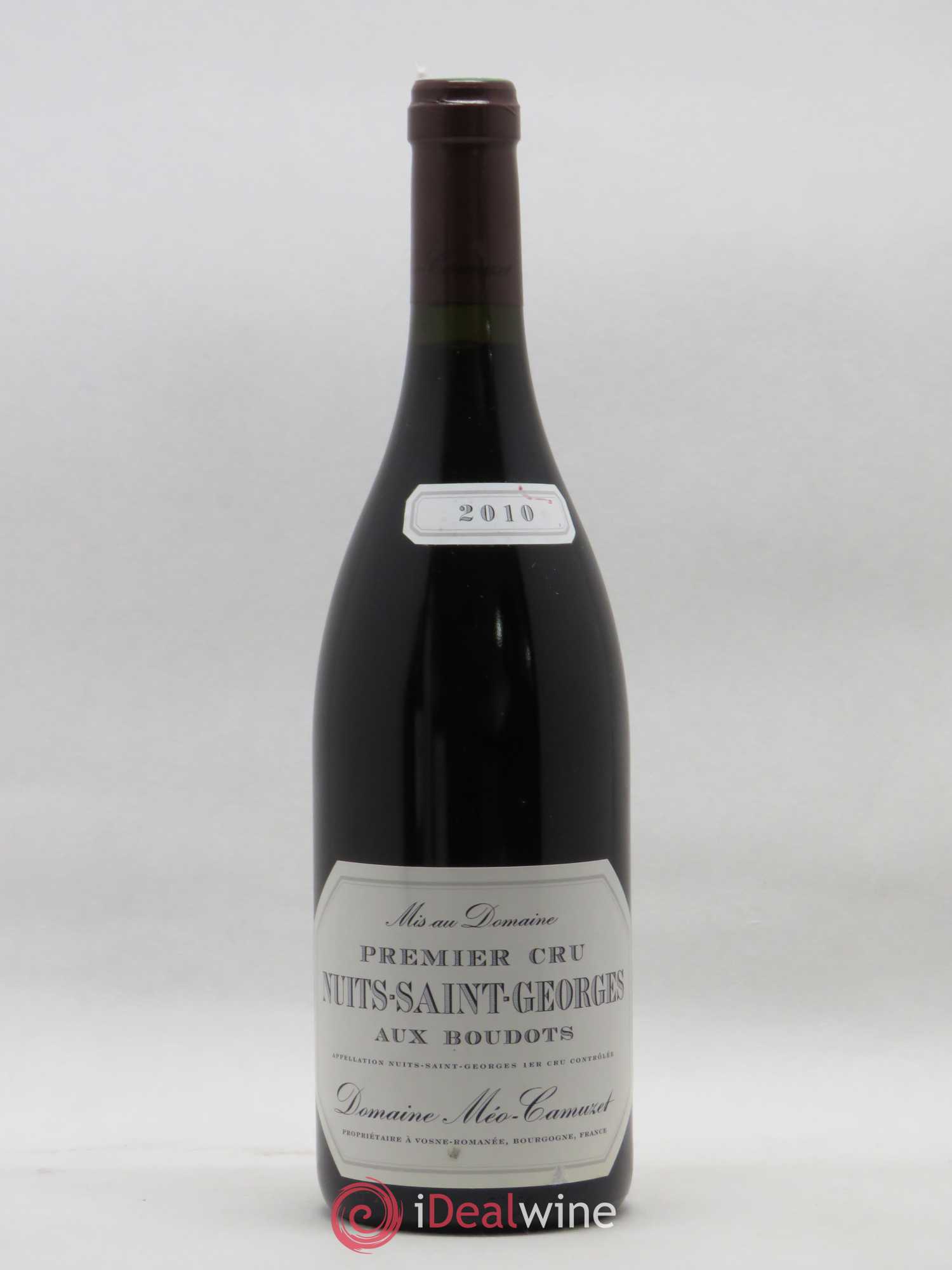 Nuits-Saint-Georges 1er Cru Aux Boudots Méo-Camuzet (Domaine) 2010 - Lot de 1 bouteille - 0