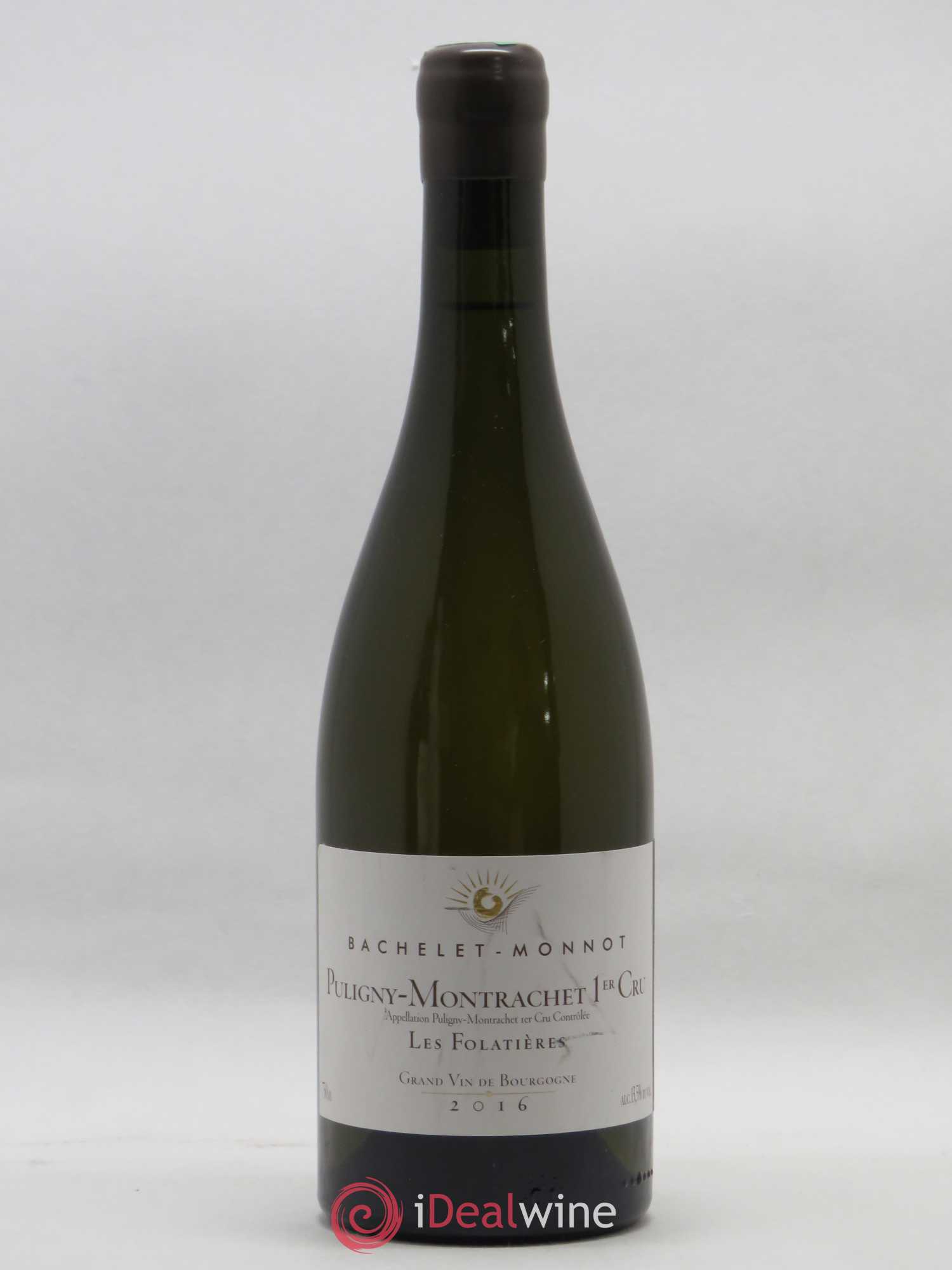 Puligny-Montrachet 1er Cru Les Folatieres Bachelet Monnot 2016 - Posten von 1 Flasche - 0