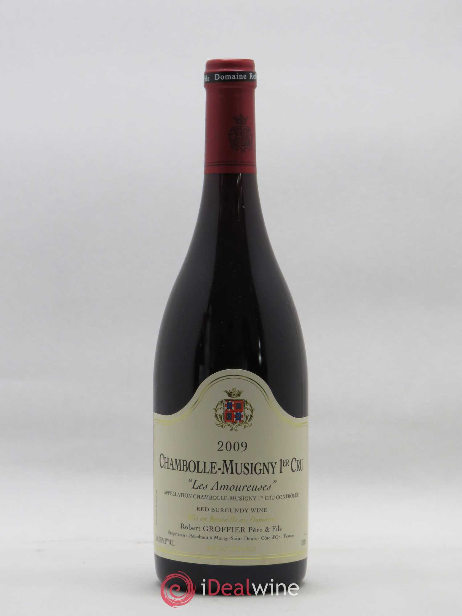 Chambolle-Musigny 1er Cru Les Amoureuses Robert Groffier Père & Fils (Domaine) 2009 - Lot de 1 bouteille - 0