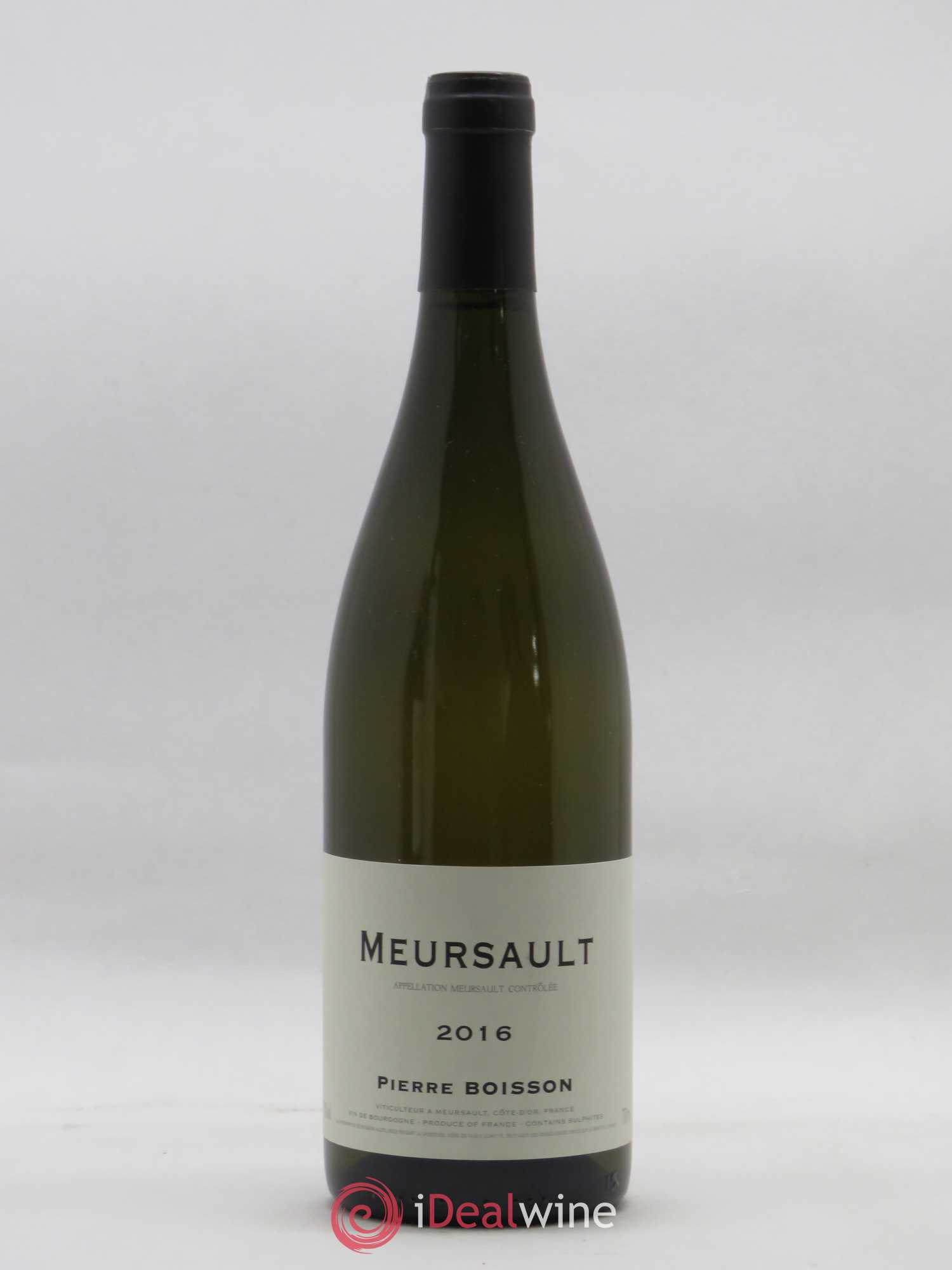Meursault Pierre Boisson (Domaine) 2016 - Lot de 1 bouteille - 0