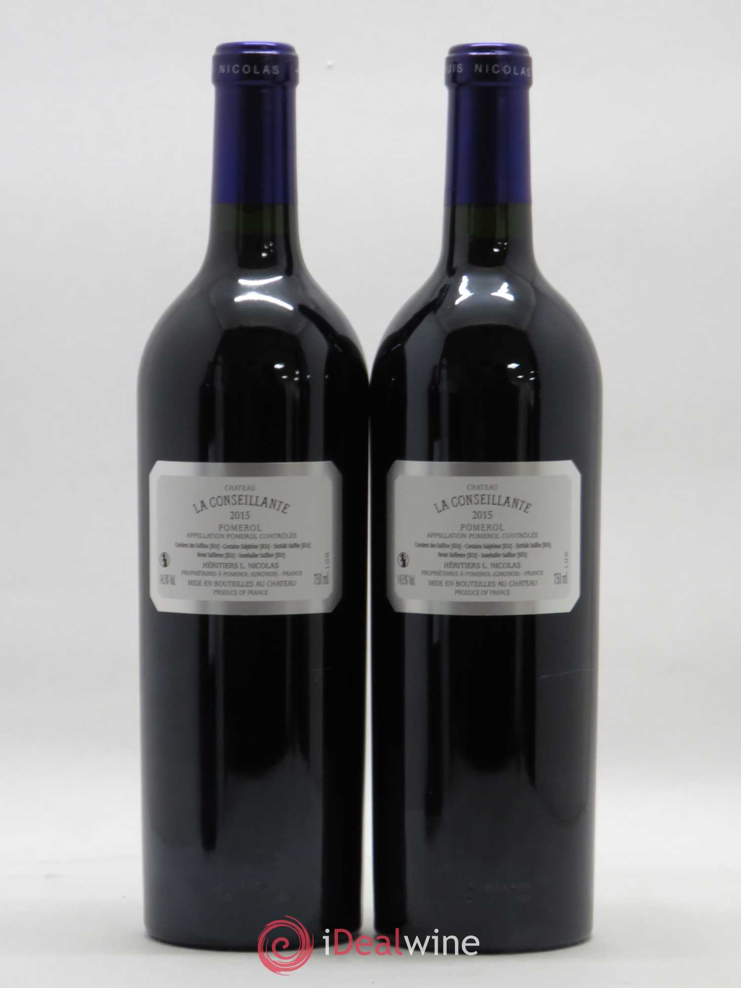 Château la Conseillante 2015 - Lot de 2 bouteilles - 1