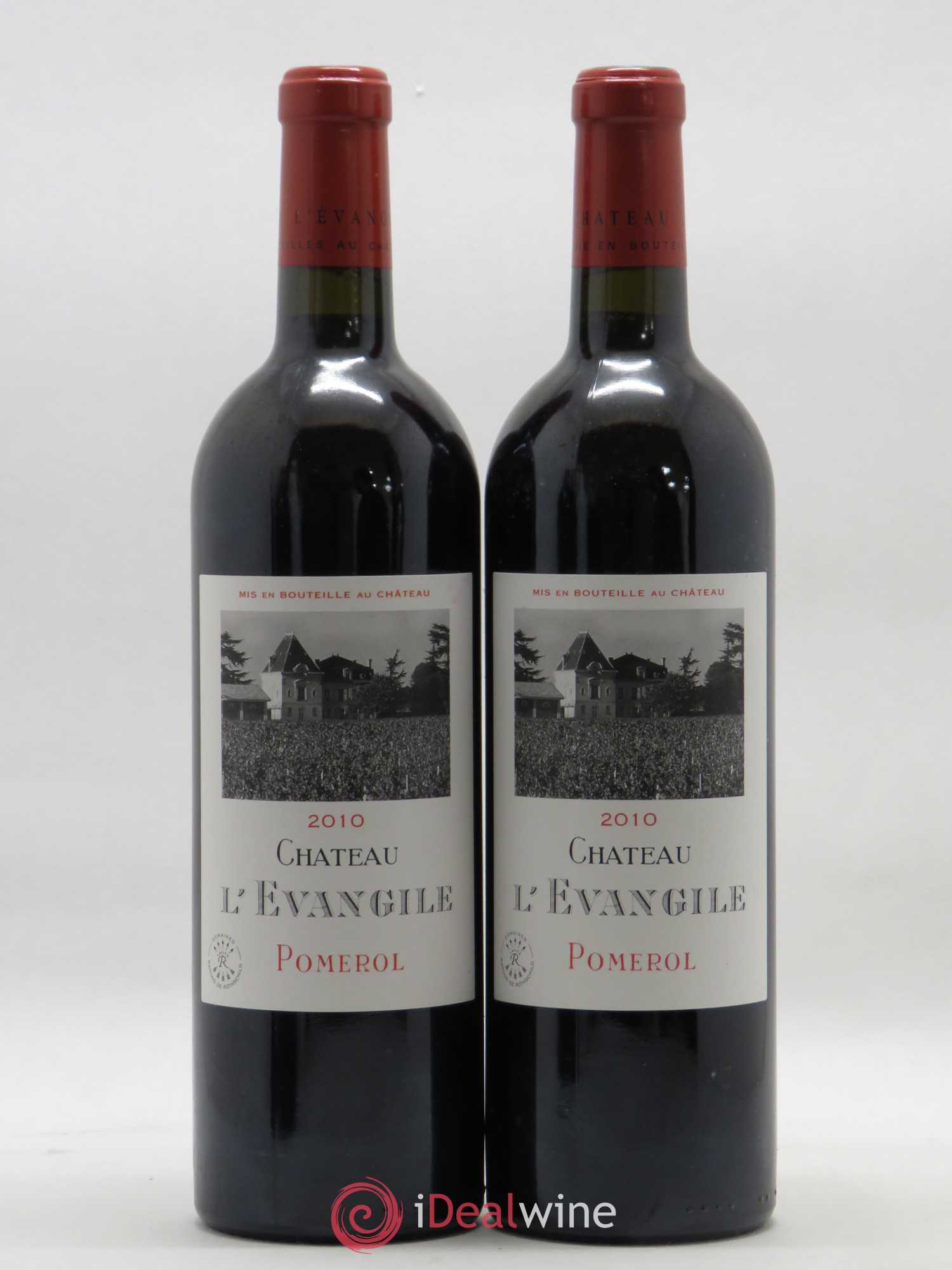 Château l' Évangile 2010 - Lot de 2 bouteilles - 0