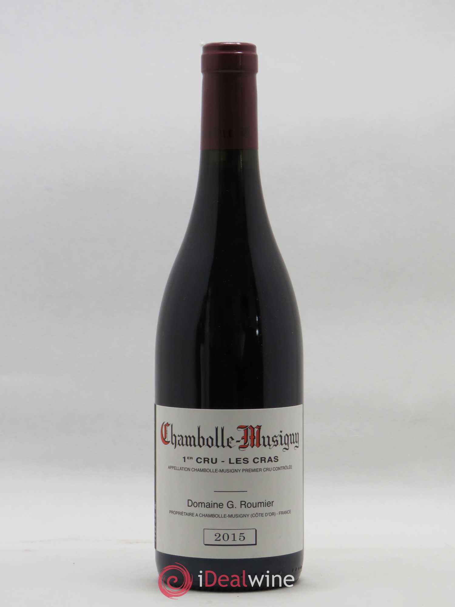 Chambolle-Musigny 1er Cru Les Cras Georges Roumier (Domaine) 2015 - Lot de 1 bouteille - 0