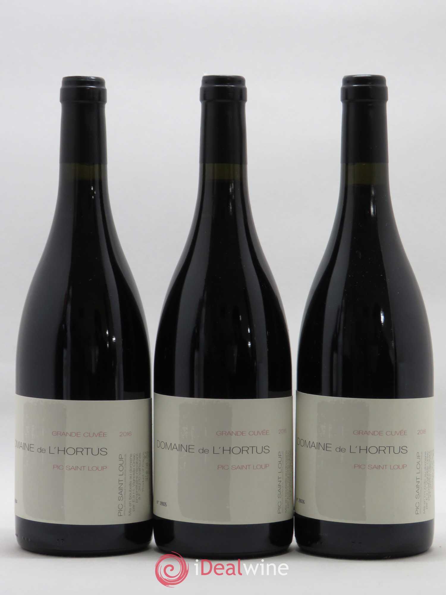 Pic Saint-Loup Domaine de L'Hortus Grande Cuvée Famille Orliac 2016 - Lot de 3 bouteilles - 0