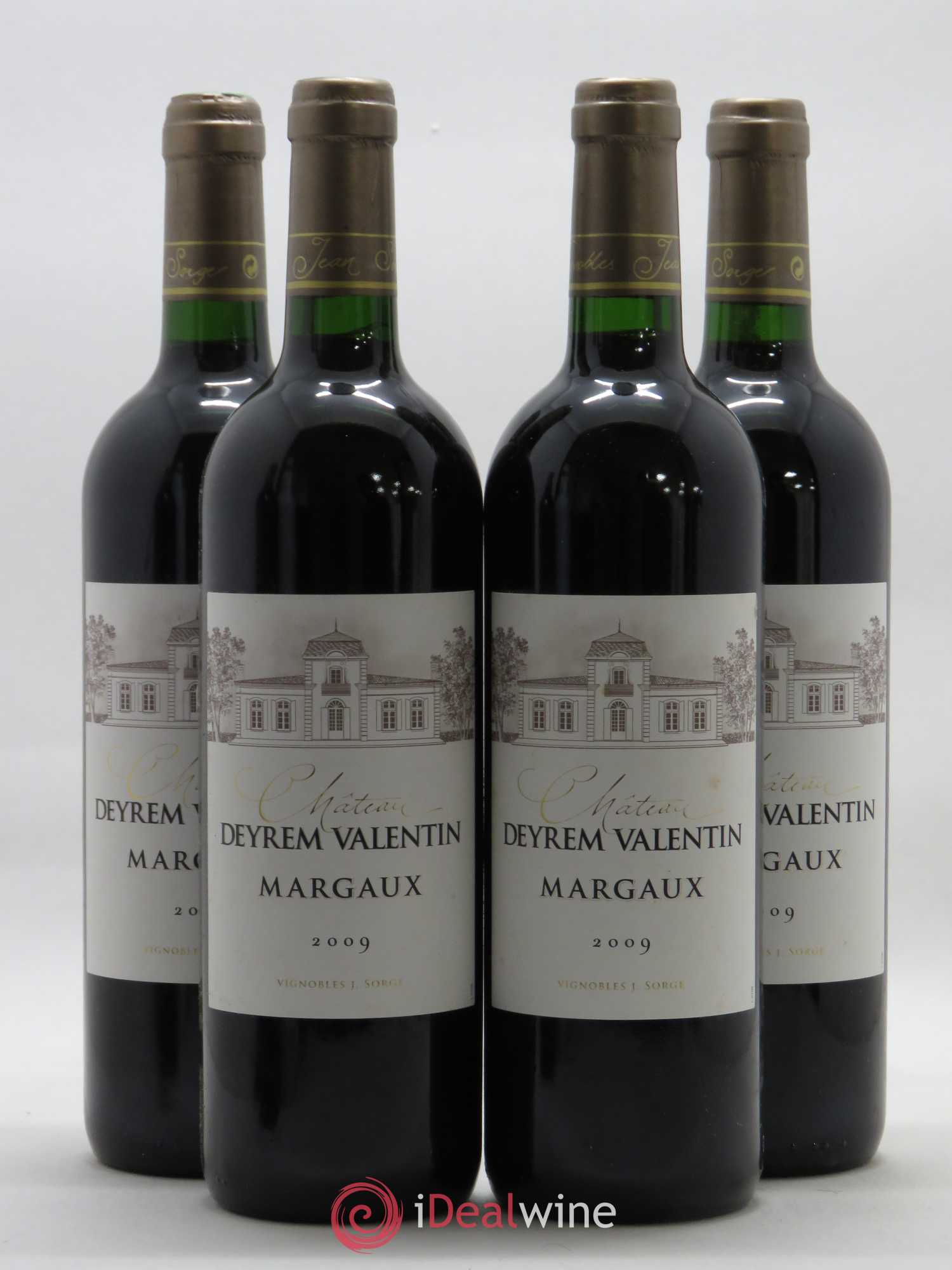 Château Deyrem Valentin Cru Bourgeois 2009 - Lot de 4 bouteilles - 0
