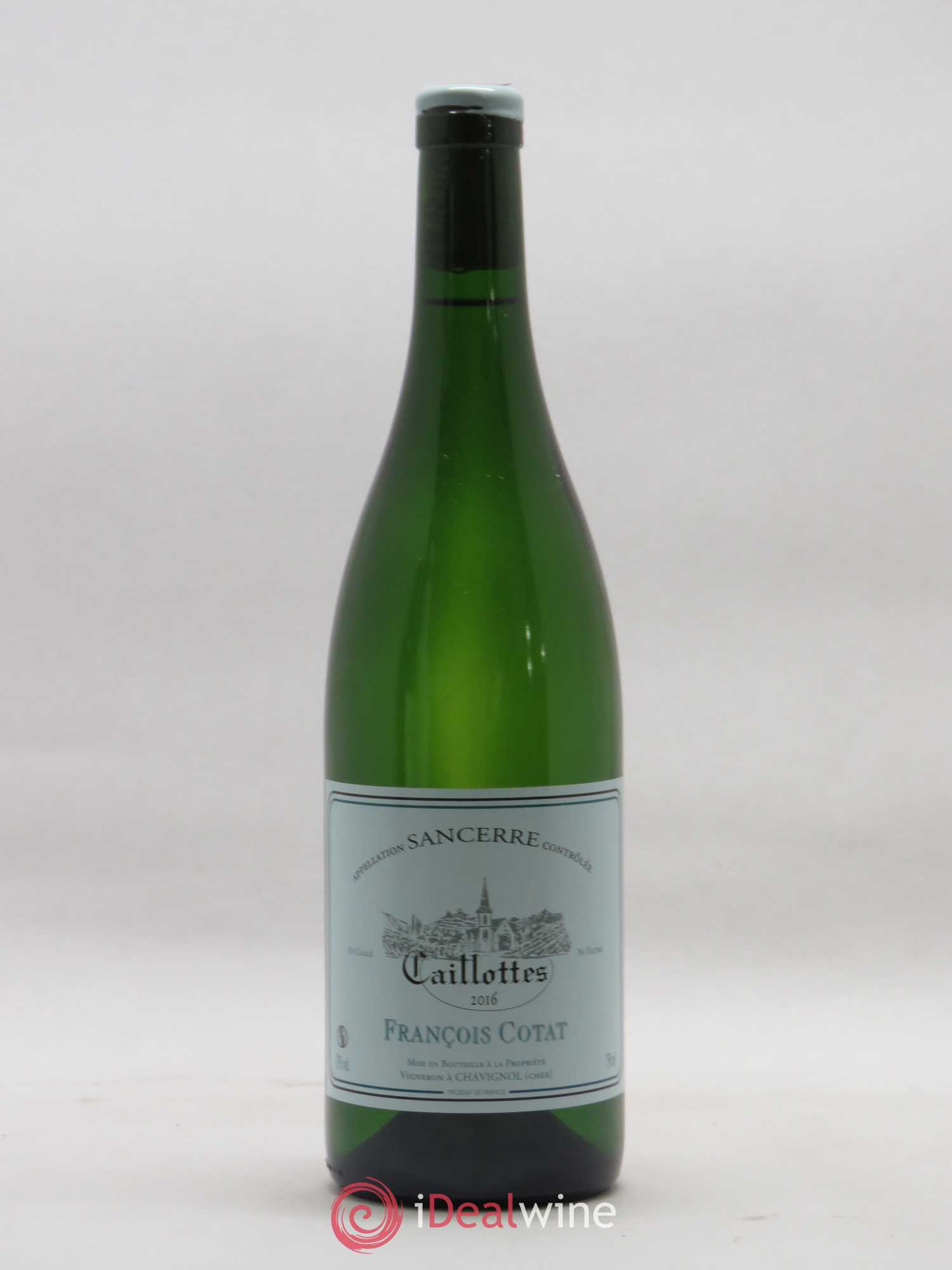 Sancerre Les Caillottes François Cotat 2016 - Lot de 1 bouteille - 0