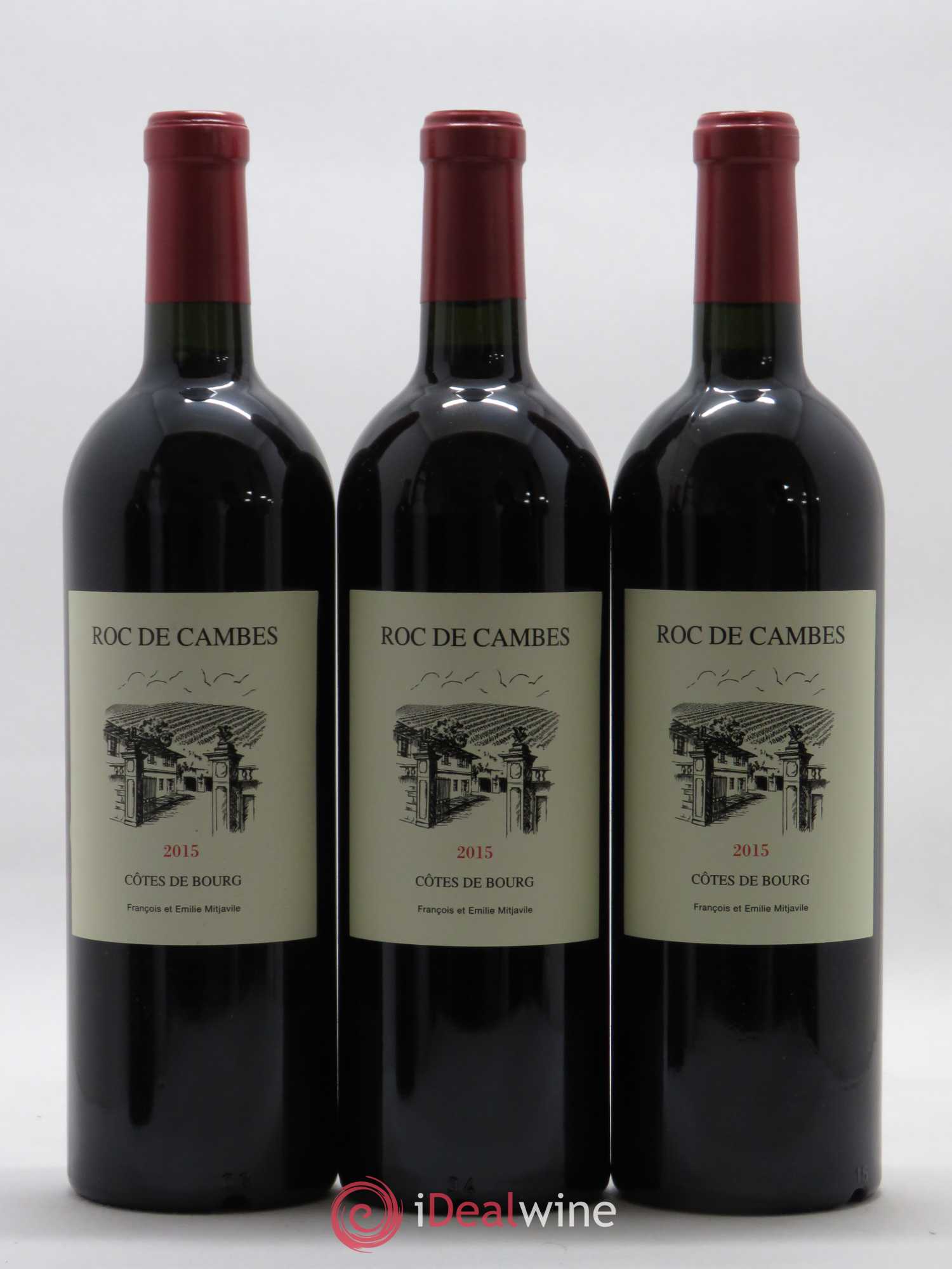 Roc de Cambes 2015 - Posten von 3 Flaschen - 0