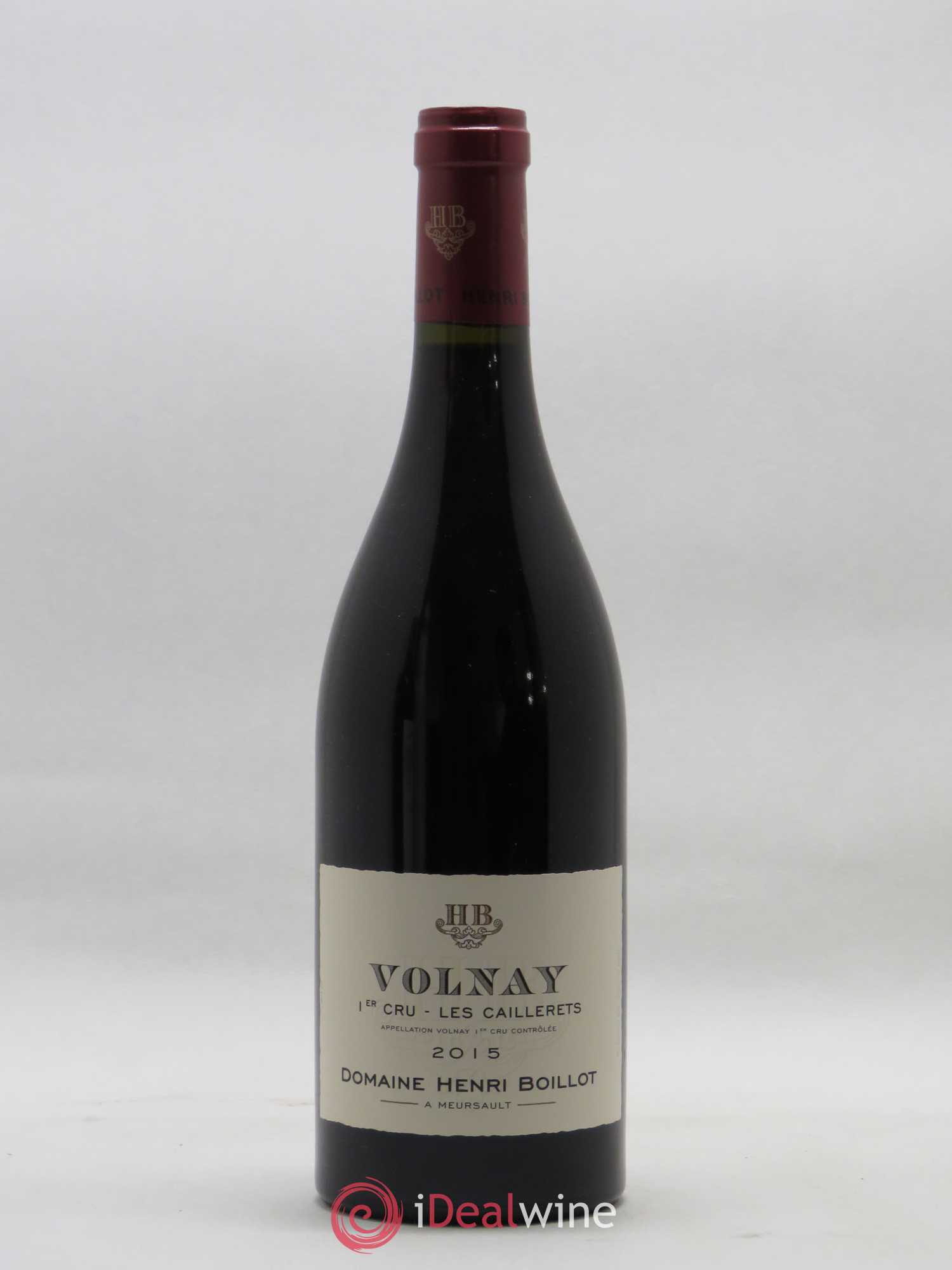 Volnay 1er Cru Les Caillerets Henri Boillot (Domaine) 2015 - Lot de 1 bouteille - 0