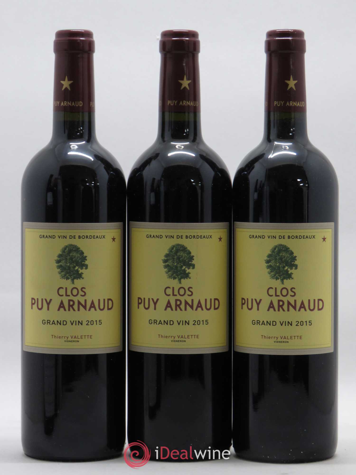 Clos Puy Arnaud 2015 - Lot de 3 bouteilles - 0