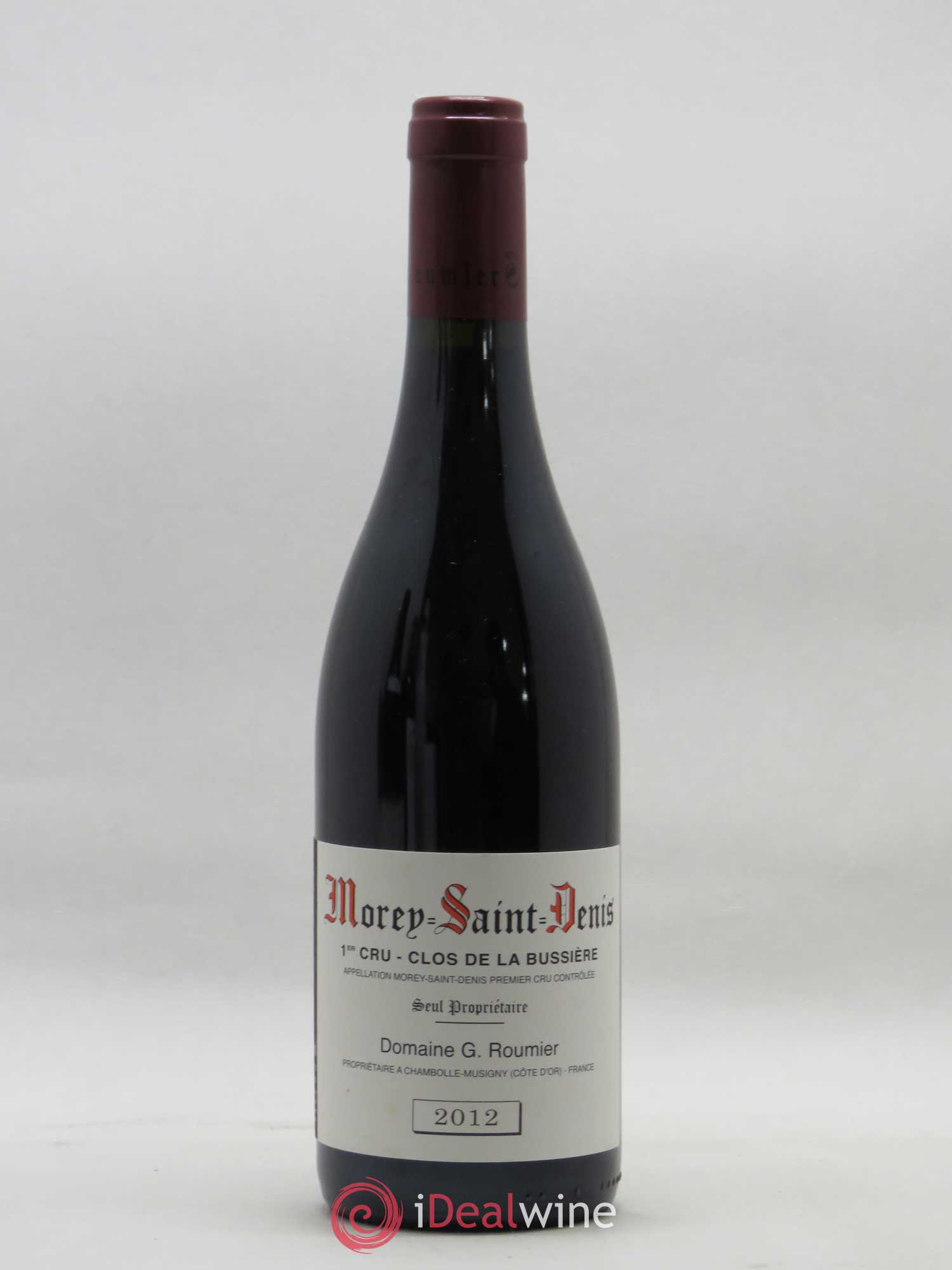 Morey-Saint-Denis 1er Cru Clos de la Bussière Georges Roumier (Domaine) 2012 - Lot de 1 bouteille - 0