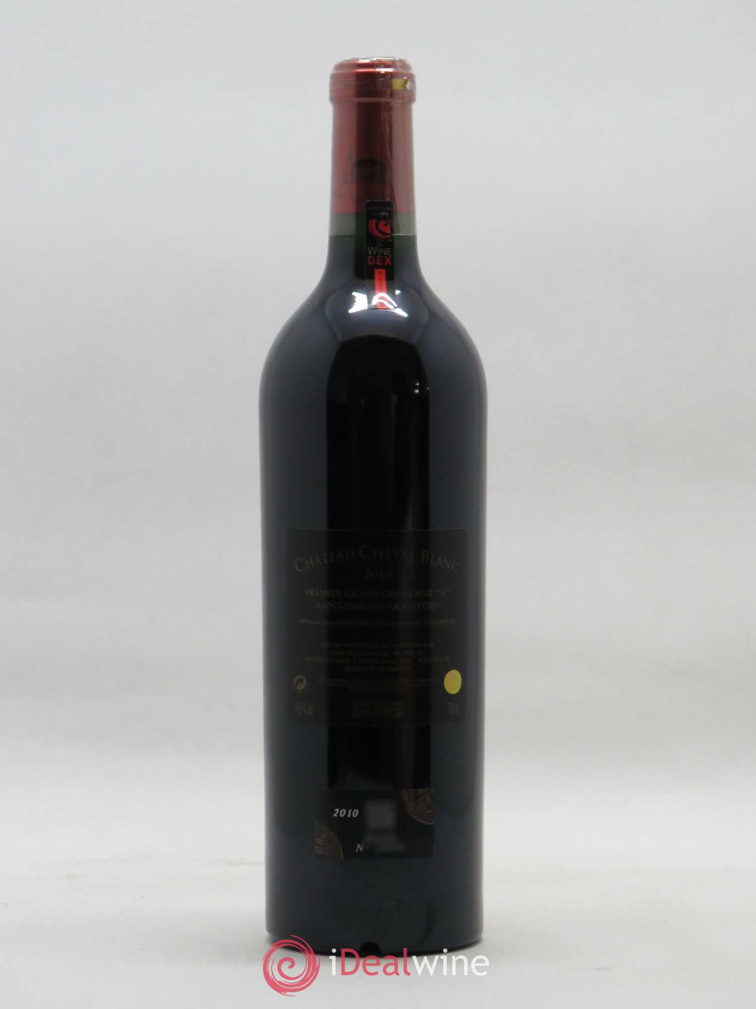 Château Cheval Blanc 1er Grand Cru Classé A 2010 - Lot de 1 bouteille - 1
