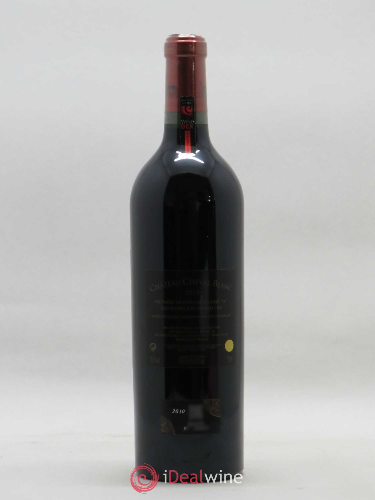 Château Cheval Blanc 1er Grand Cru Classé A 2010 - Lot de 1 bouteille - 1