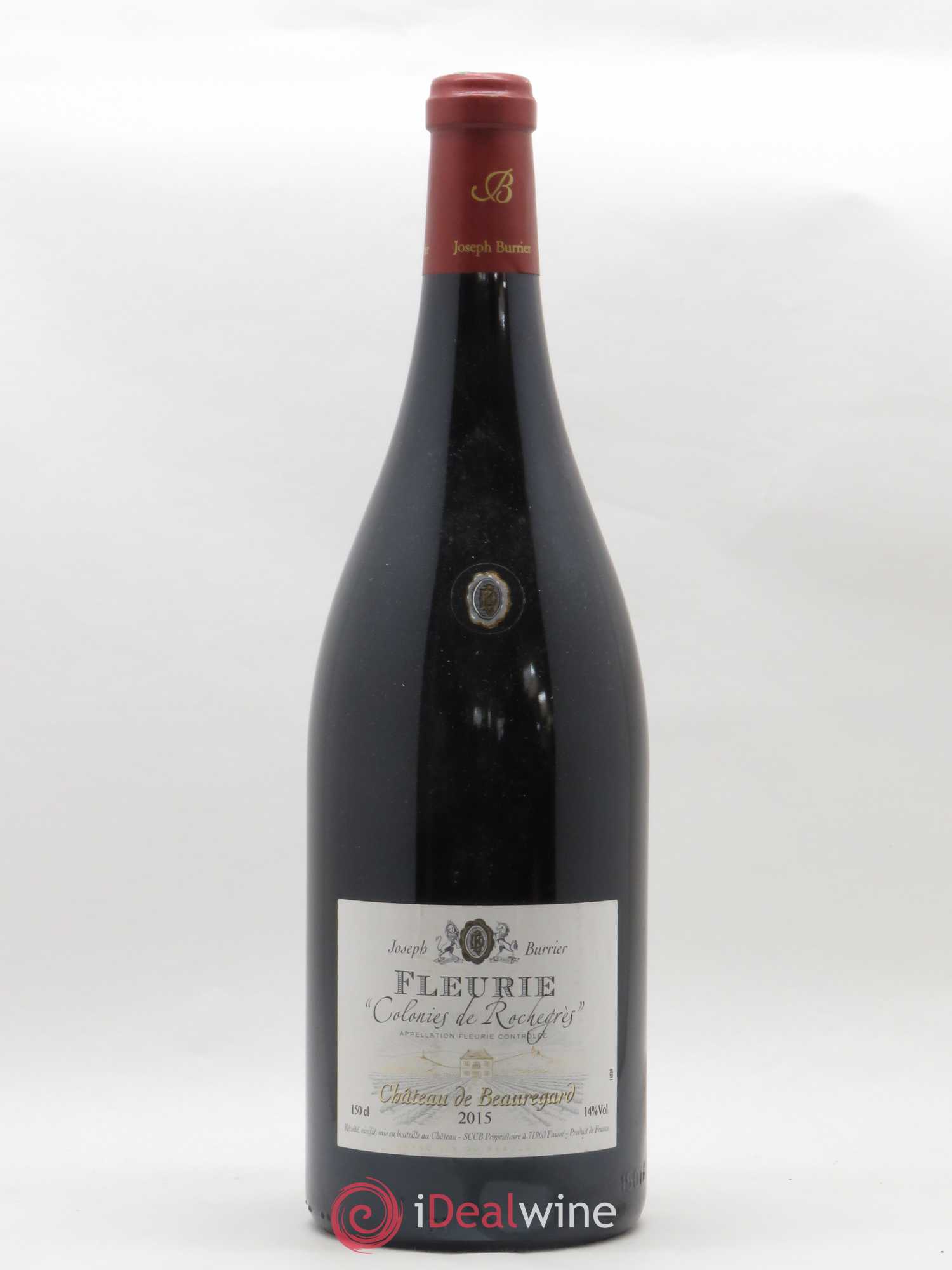 Fleurie Colonies de Rochegres Château de Beauregard 2015 - Lot de 1 magnum - 0