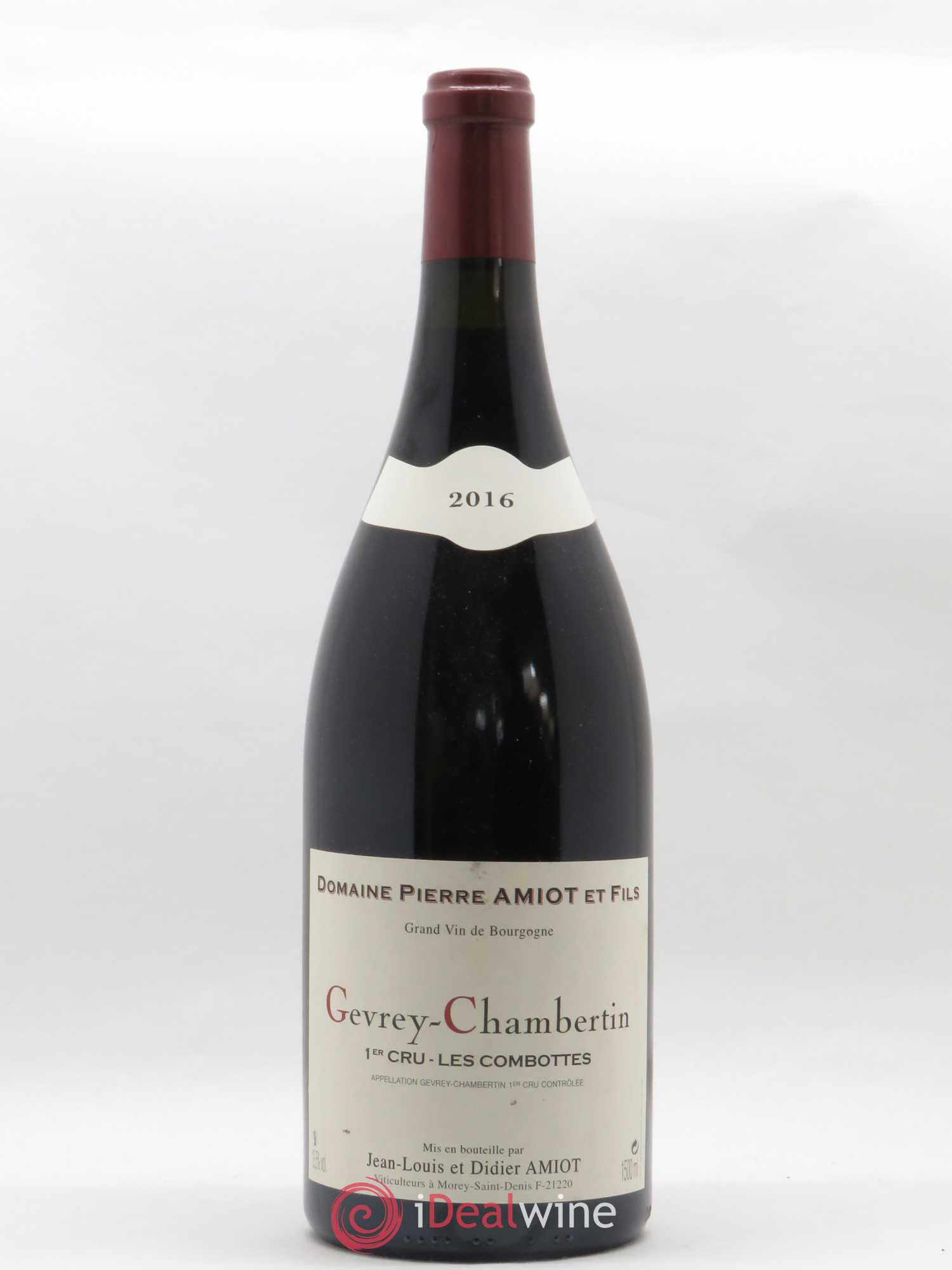 Gevrey-Chambertin 1er Cru Les Combottes Pierre Amiot 2016 - Posten von 1 Magnum - 0