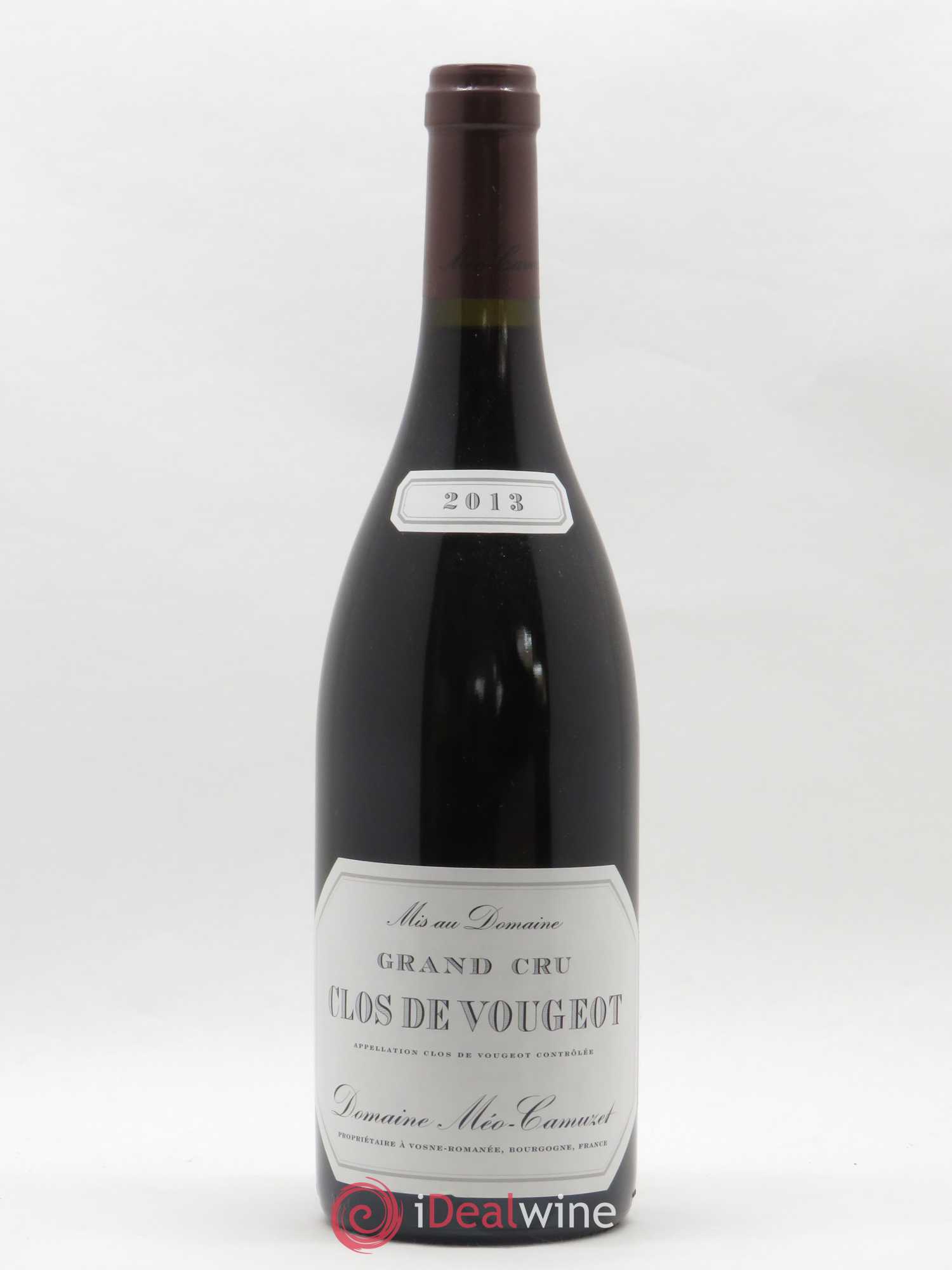 Clos de Vougeot Grand Cru Méo-Camuzet (Domaine) 2013 - Lot de 1 bouteille - 0