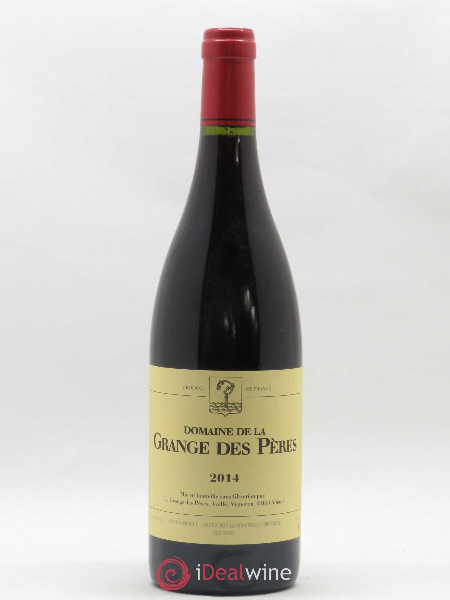 Pays d'Hérault Grange des Pères Laurent Vaillé 2014 - Lot de 1 bouteille - 0