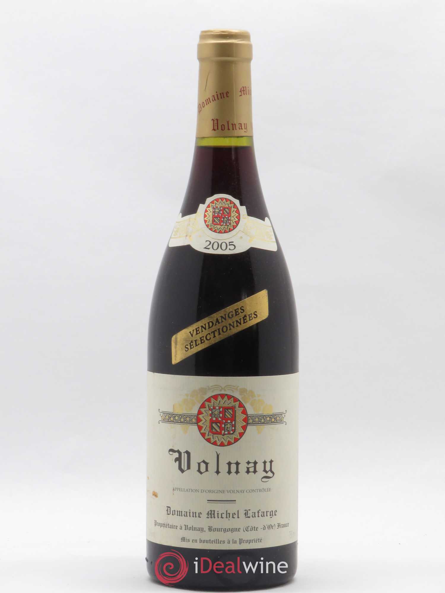 Volnay Vendanges sélectionnées Lafarge (Domaine) 2005 - Lot de 1 bouteille - 0
