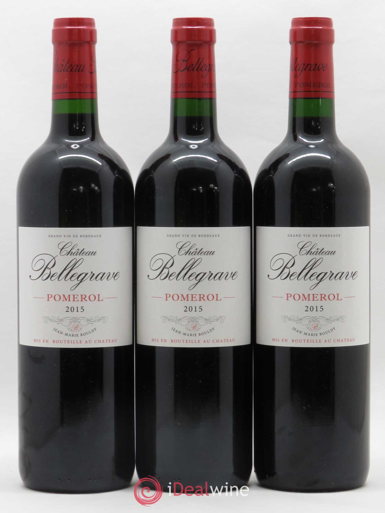 Château Bellegrave 2015 - Lot de 6 bouteilles - 1