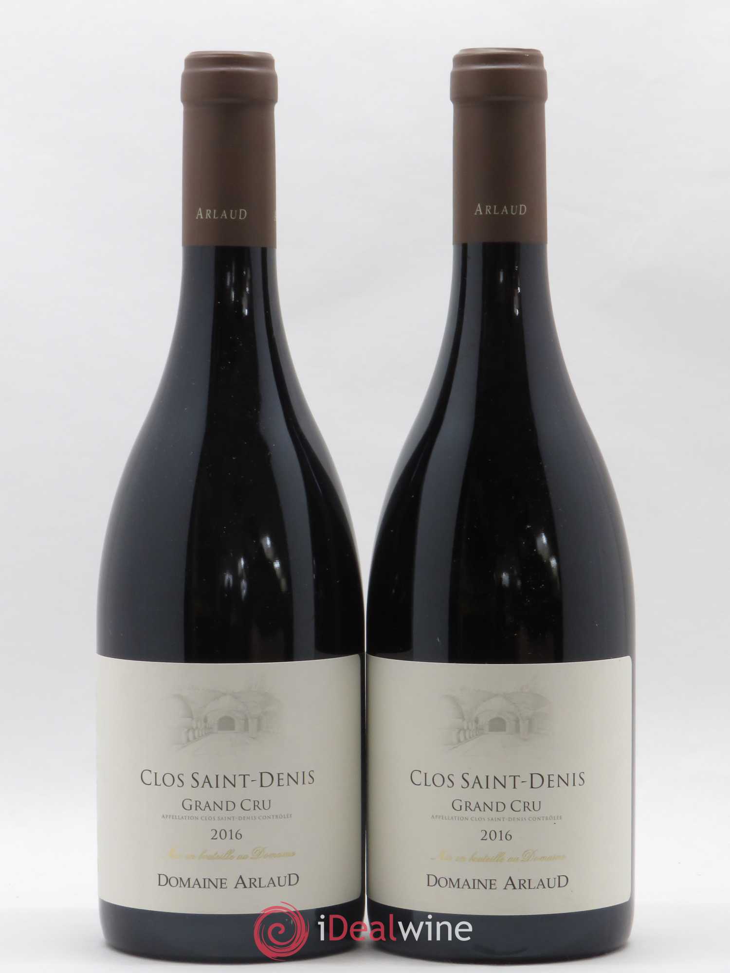 Clos Saint-Denis Grand Cru Arlaud 2016 - Lot de 2 bouteilles - 0