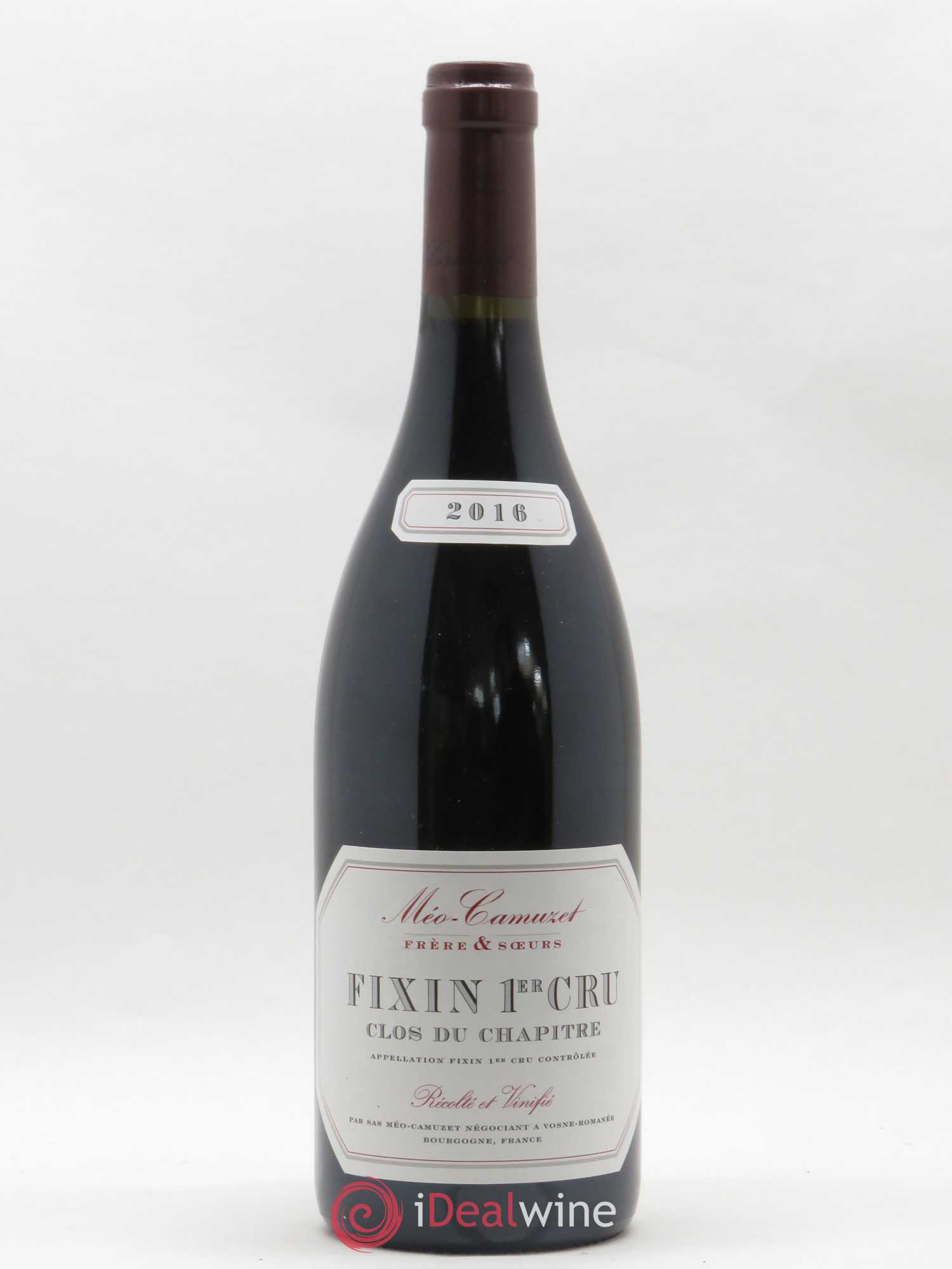 Fixin 1er Cru Clos du Chapitre Méo-Camuzet (Frère & Soeurs) 2016 - Lot de 1 bouteille - 0