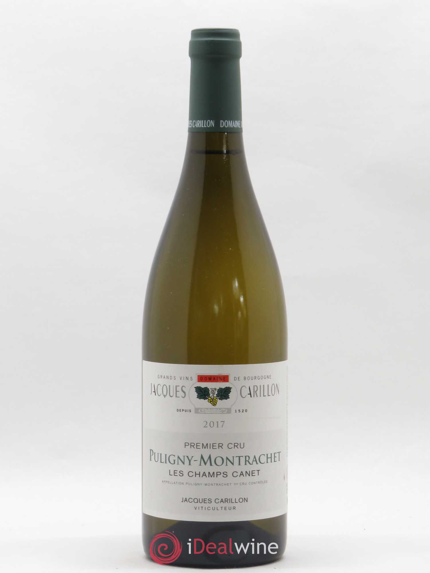 Puligny-Montrachet 1er Cru Les Champs Canet Jacques Carillon (Domaine) 2017 - Lot de 1 bouteille - 0
