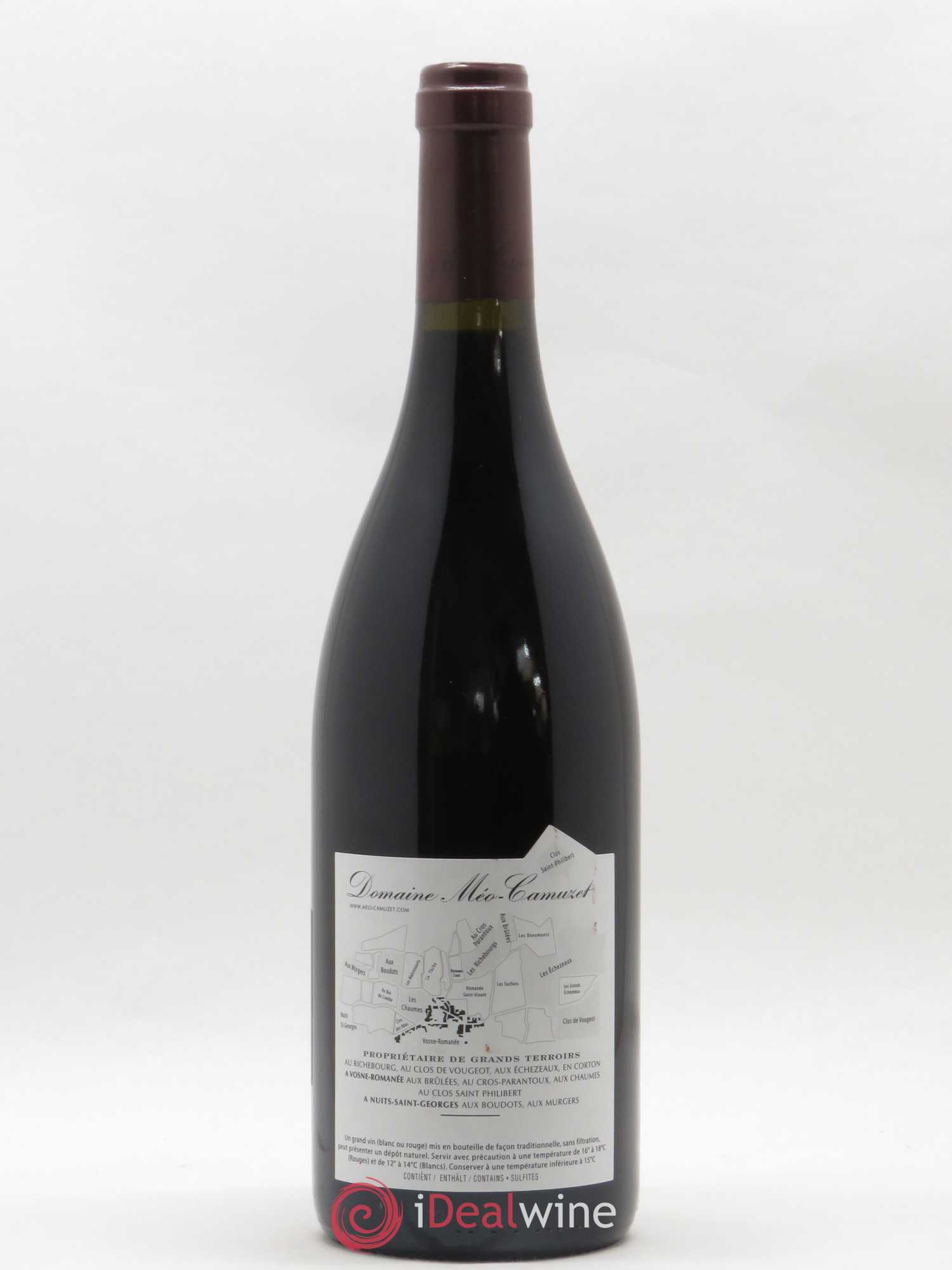 Vosne-Romanée 1er Cru Les Chaumes Méo-Camuzet (Domaine) 2016 - Lot de 1 bouteille - 1
