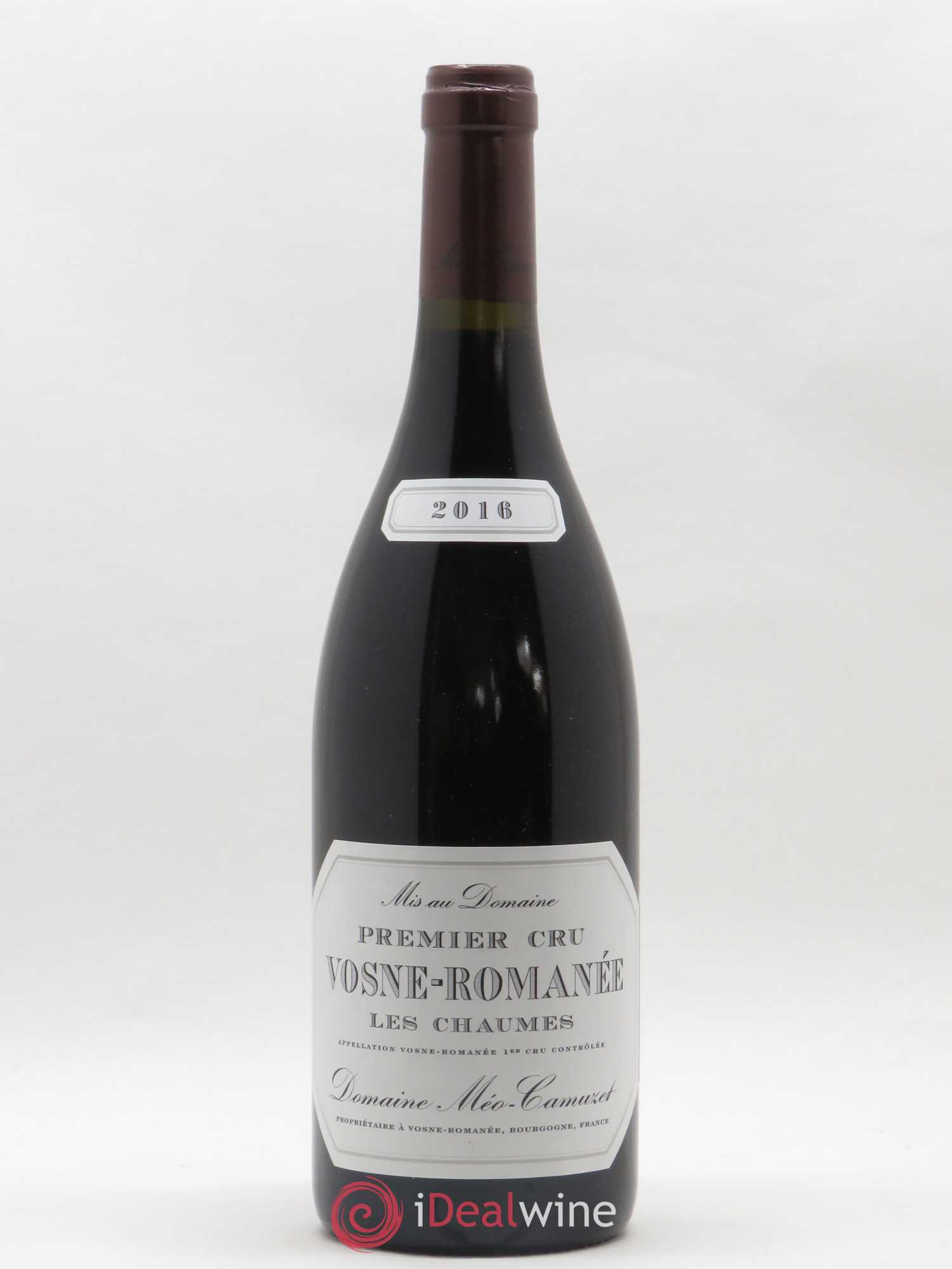 Vosne-Romanée 1er Cru Les Chaumes Méo-Camuzet (Domaine) 2016 - Lot de 1 bouteille - 0
