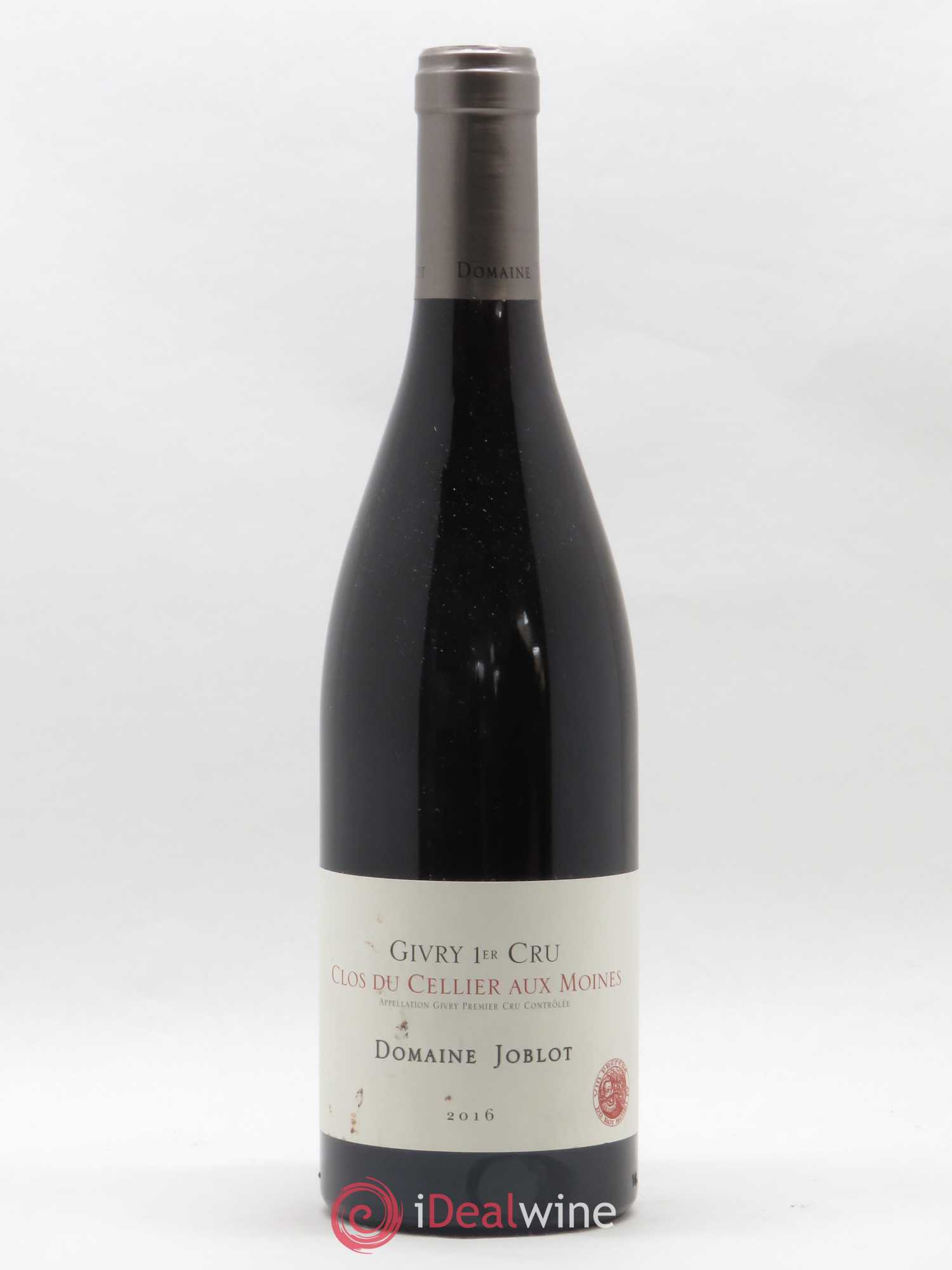 Givry 1er Cru Clos du Cellier aux Moines Joblot (Domaine) 2016 - Lot de 1 bouteille - 0