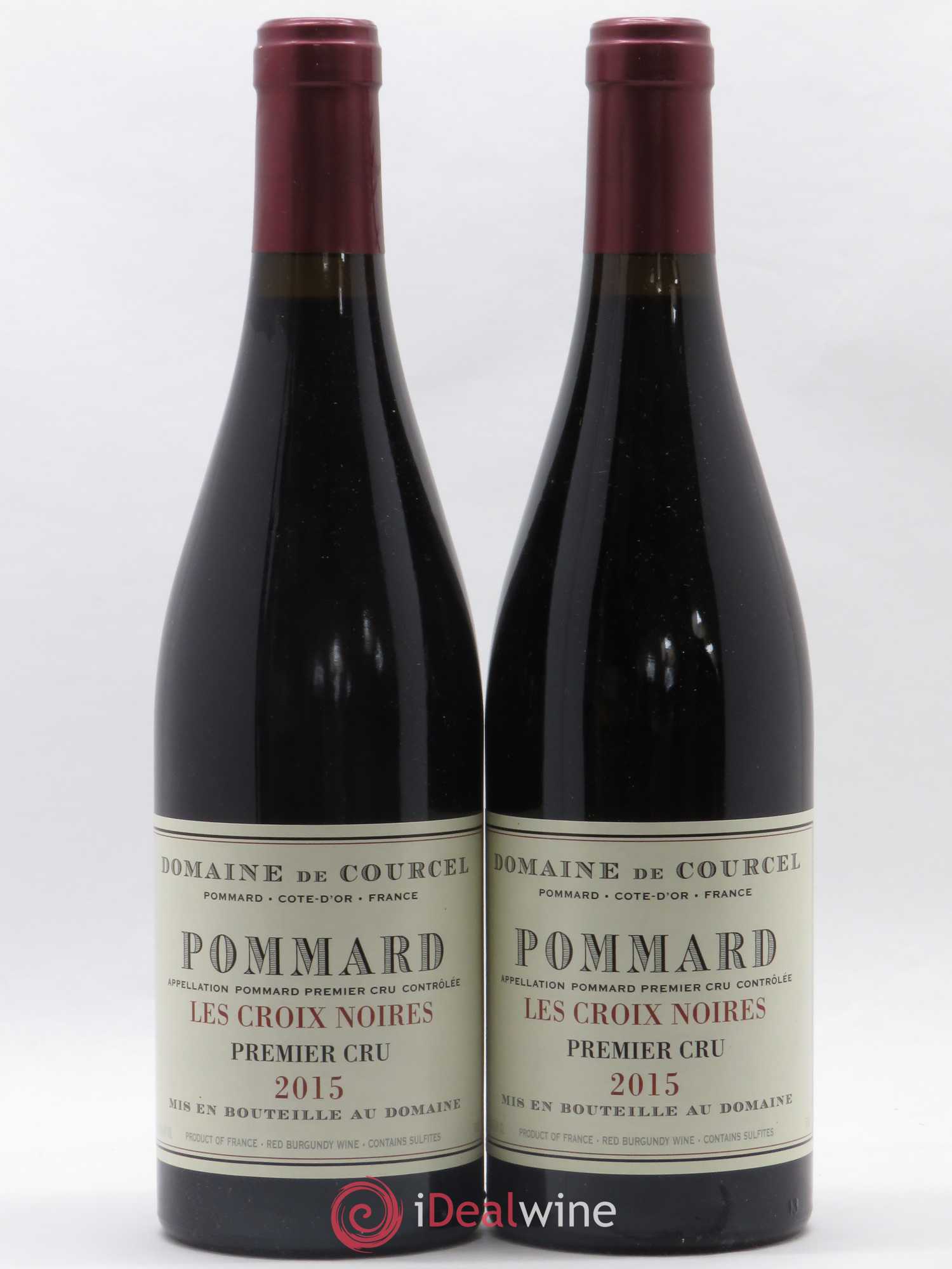 Pommard 1er Cru Les Croix Noires de Courcel (Domaine) 2015 - Lot de 2 bouteilles - 0