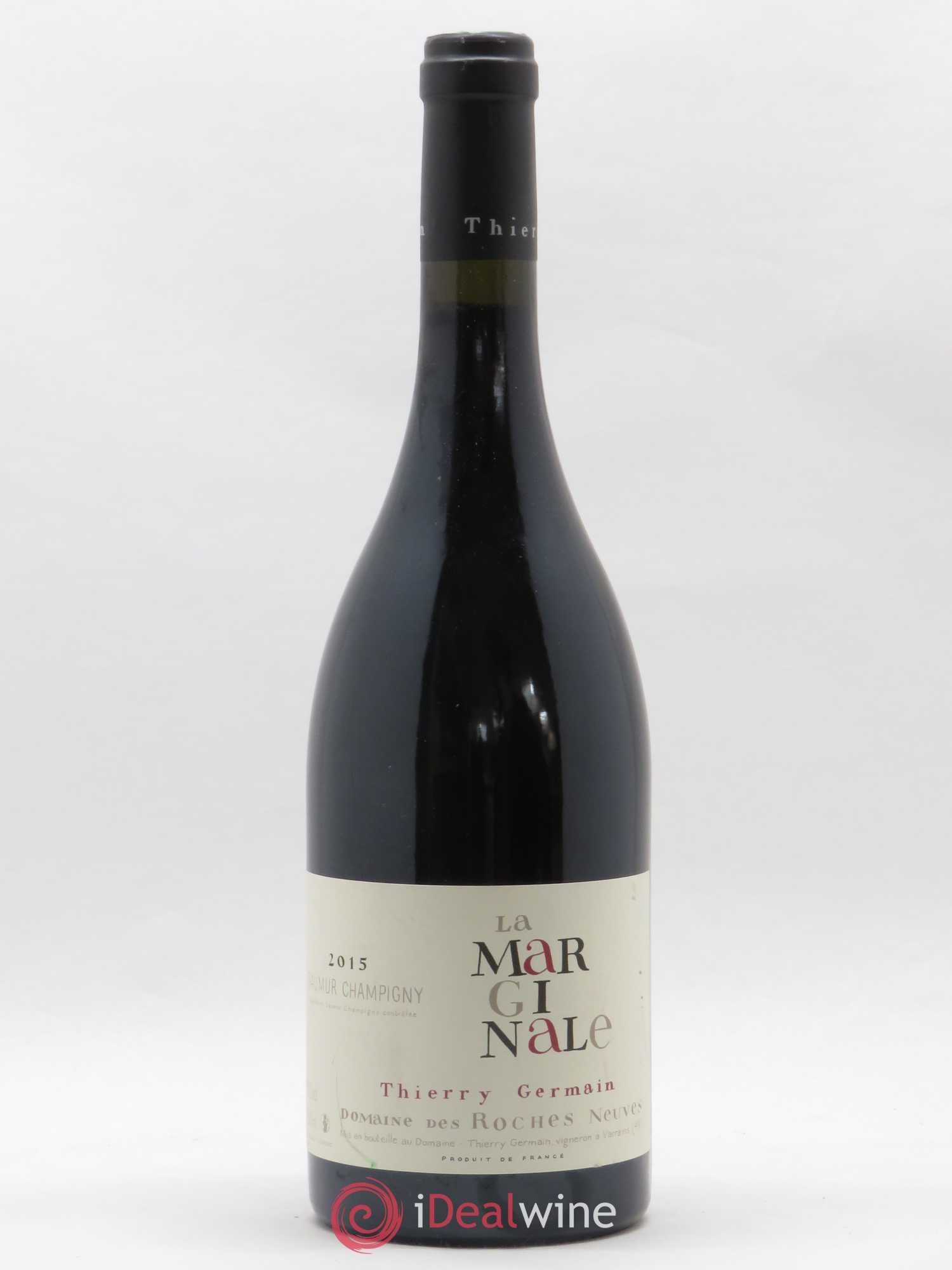 Saumur-Champigny La Marginale Domaine des Roches Neuves - Thierry Germain 2015 - Lot de 1 bouteille - 0