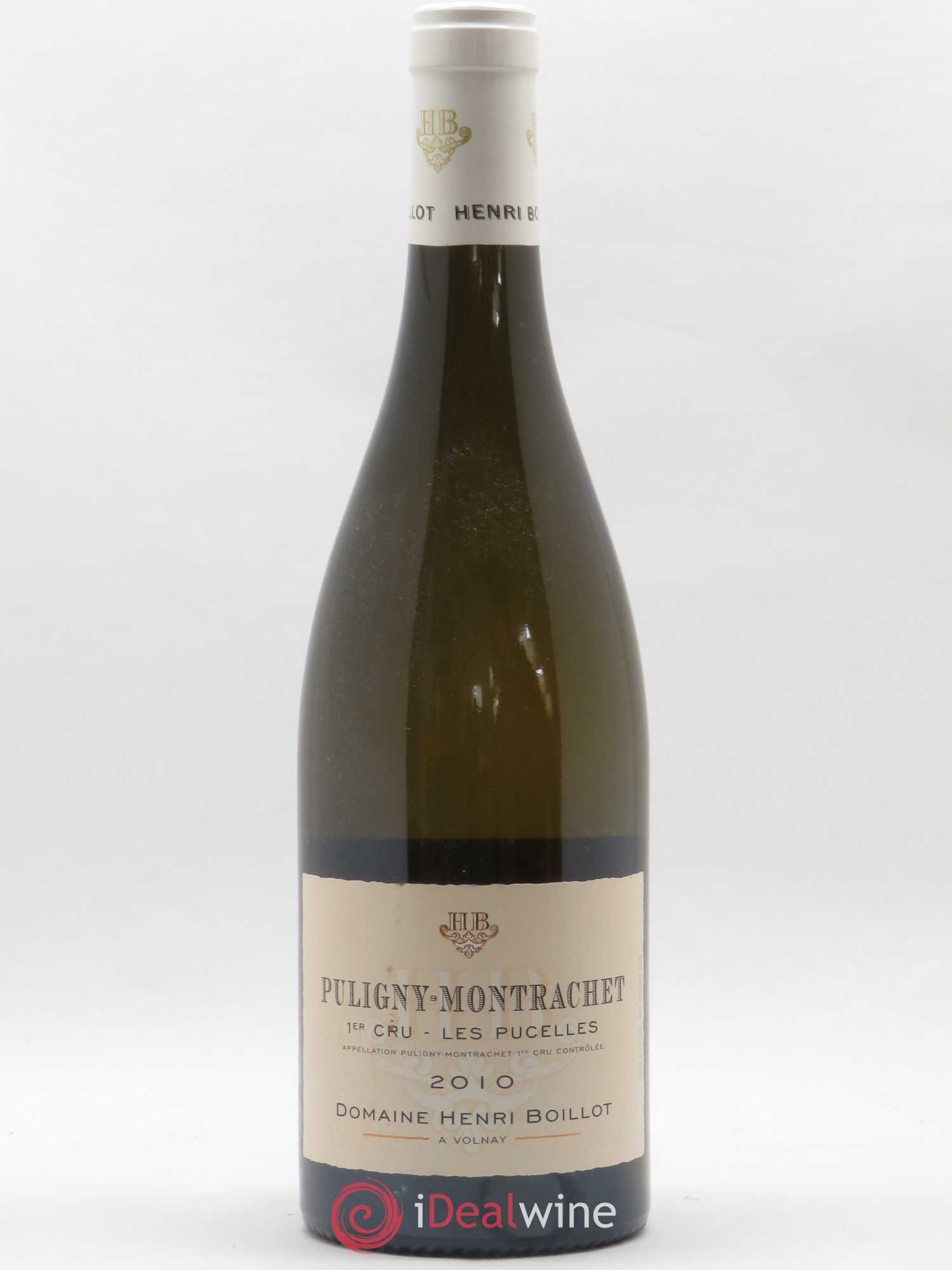 Puligny-Montrachet 1er Cru Les Pucelles Henri Boillot (Domaine) 2010 - Lot de 1 bouteille - 0