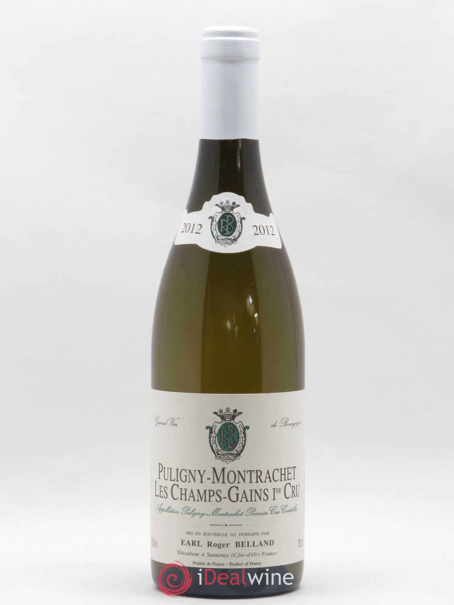 Puligny-Montrachet 1er Cru Les Champs Gains Roger Belland 2012 - Posten von 1 Flasche - 0