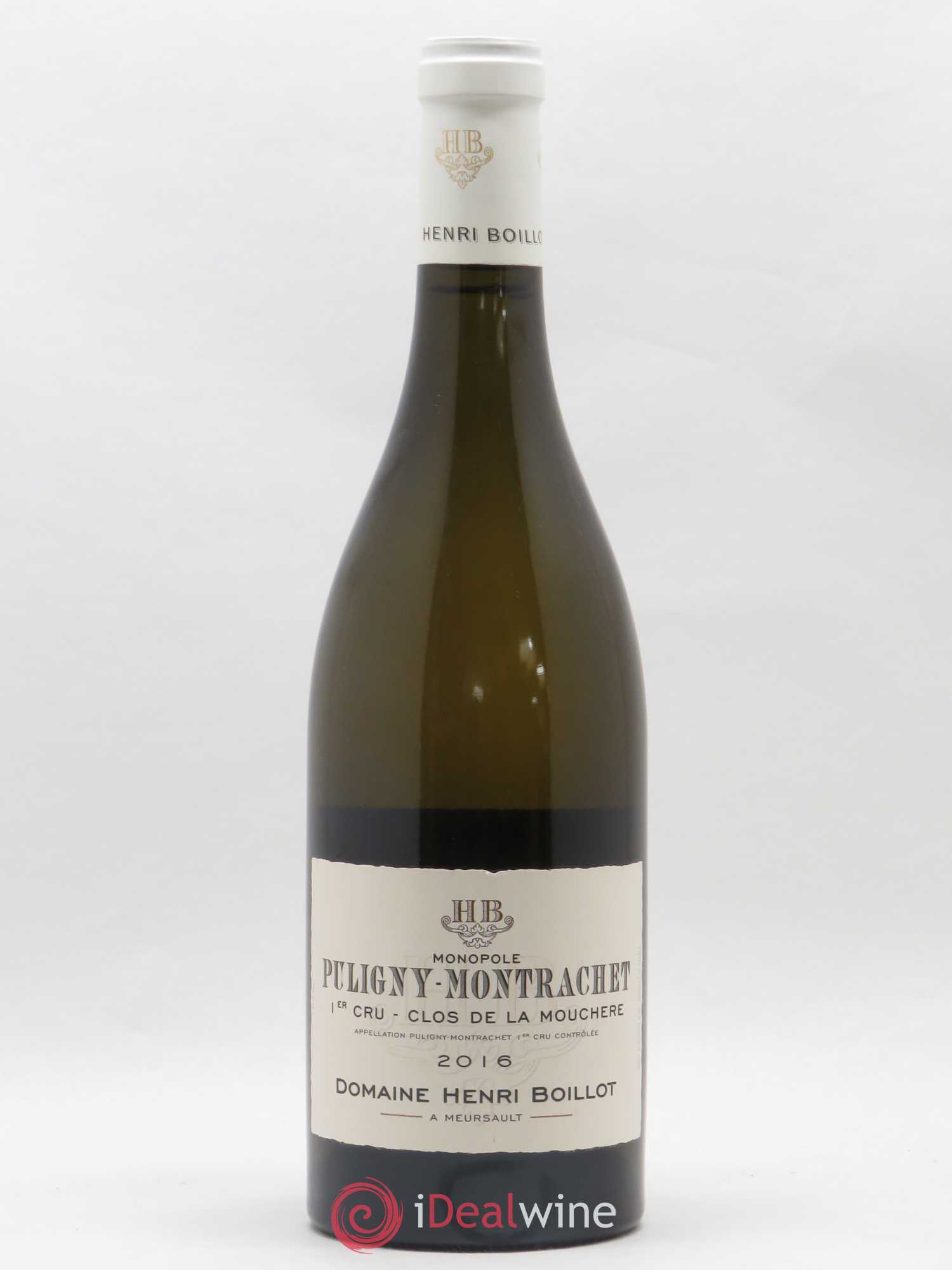 Puligny-Montrachet 1er Cru Clos de la Mouchère Henri Boillot (Domaine) 2016 - Lot de 1 bouteille - 0