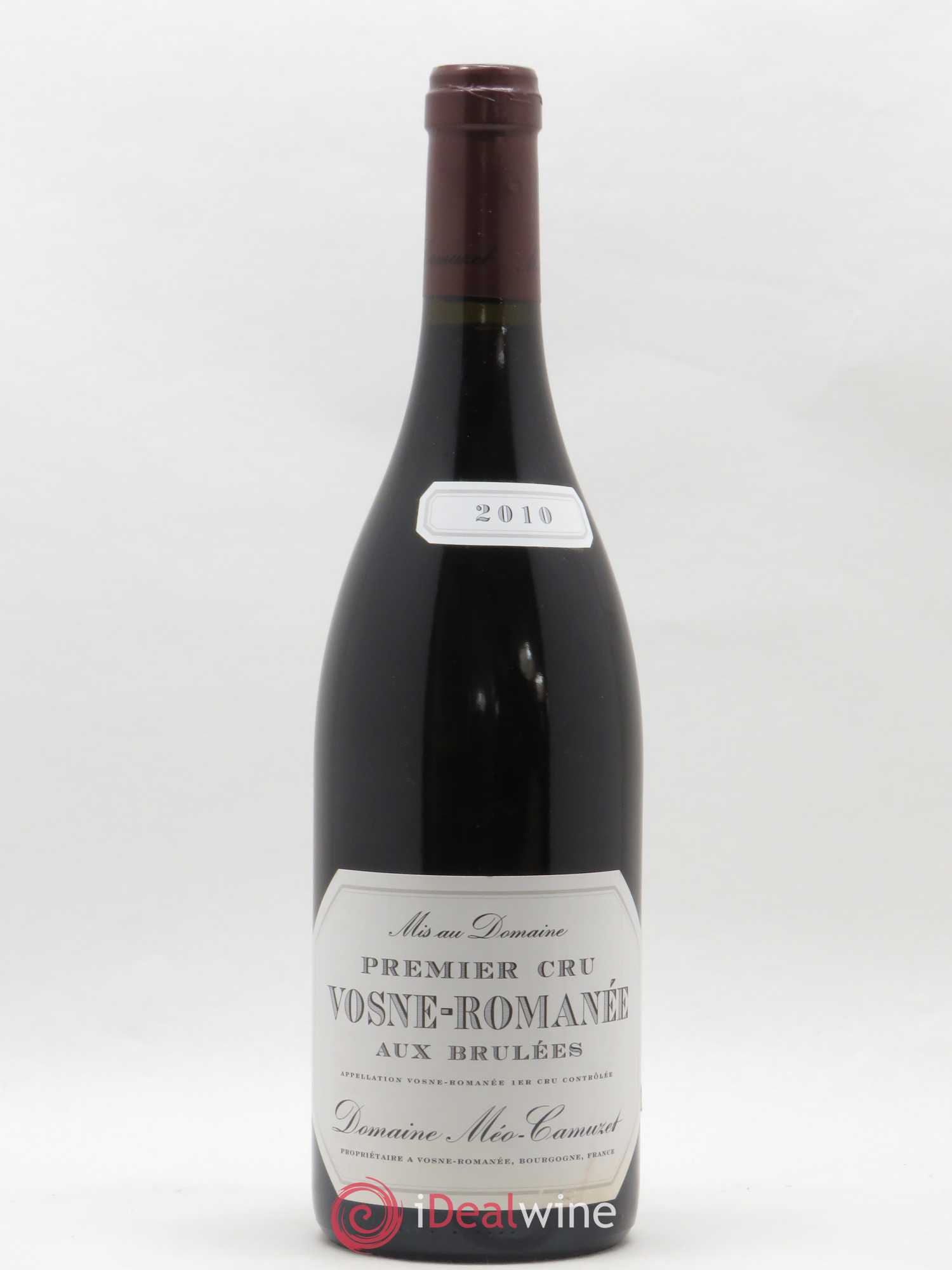 Vosne-Romanée 1er Cru Aux Brûlées Méo-Camuzet (Domaine) 2010 - Lot de 1 bouteille - 0