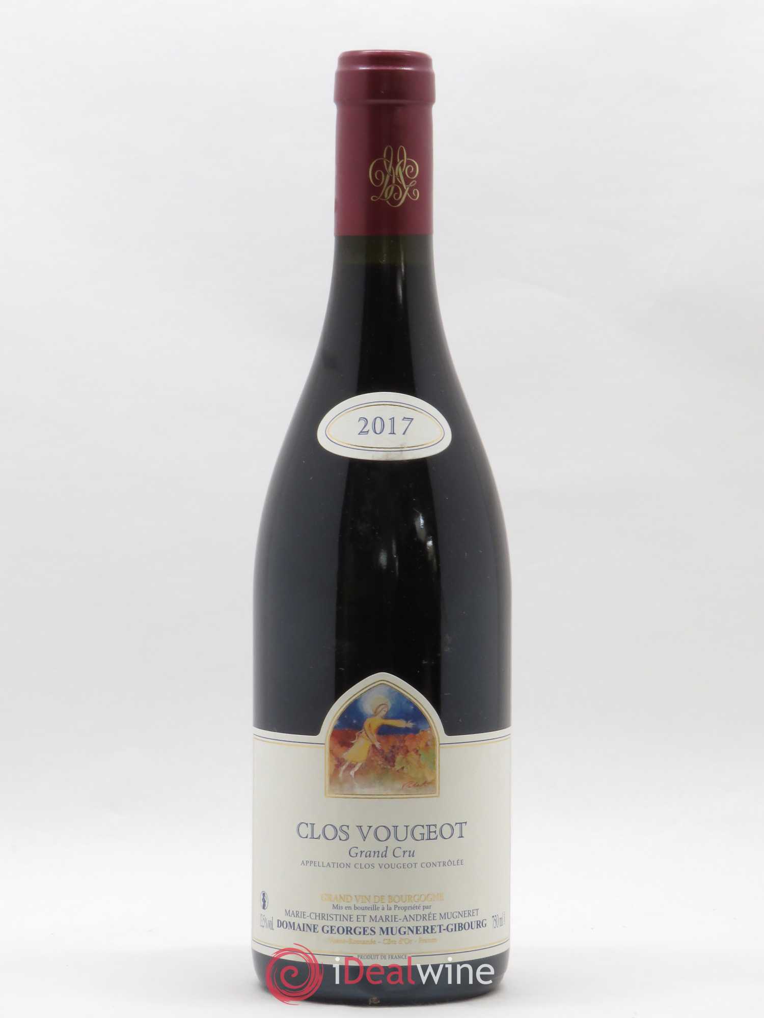 Clos de Vougeot Grand Cru Georges Mugneret-Gibourg (Domaine) 2017 - Lot de 1 bouteille - 0