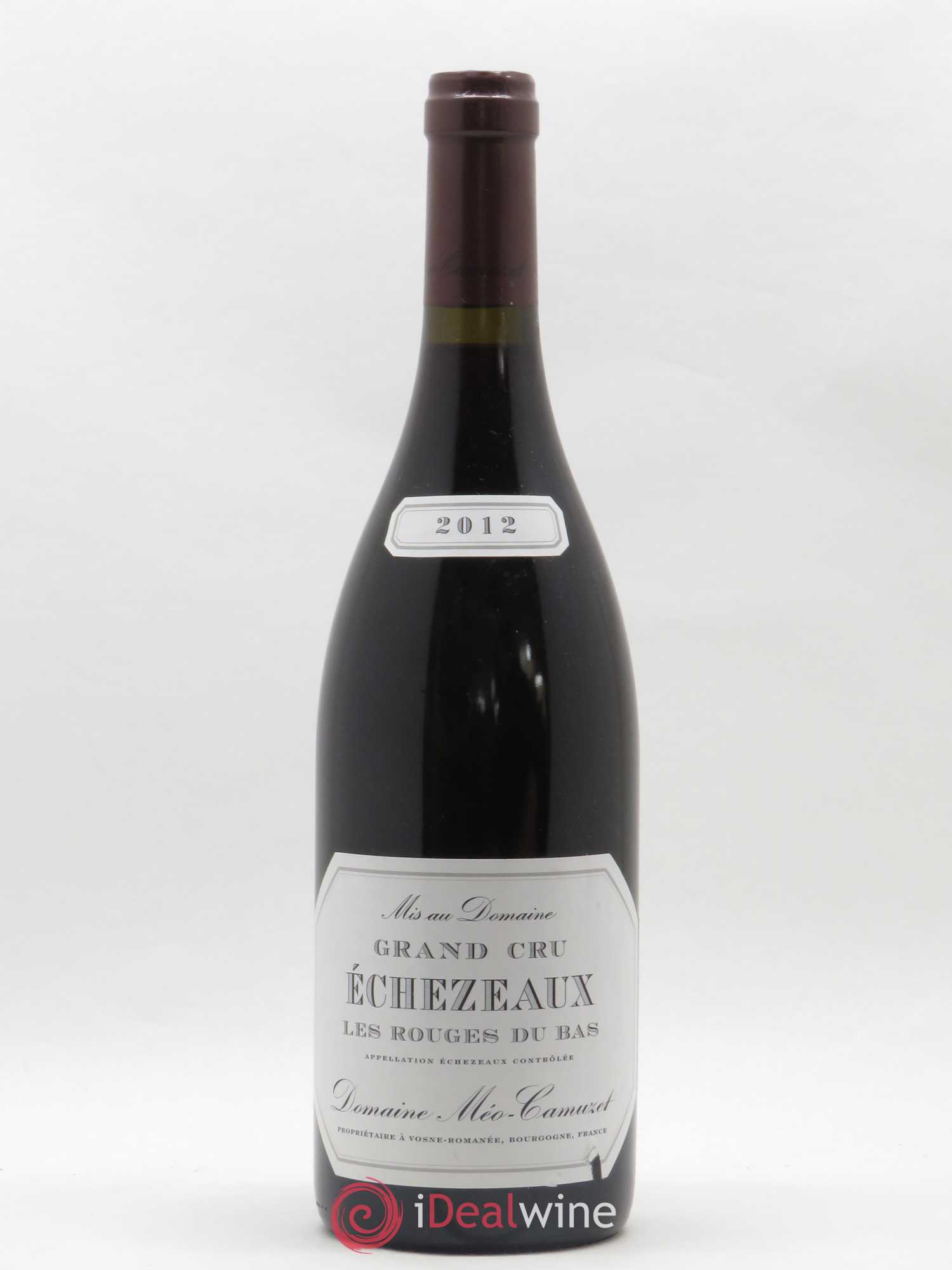 Echezeaux Grand Cru Les Rouges du Bas Méo-Camuzet (Domaine) 2012 - Posten von 1 Flasche - 0