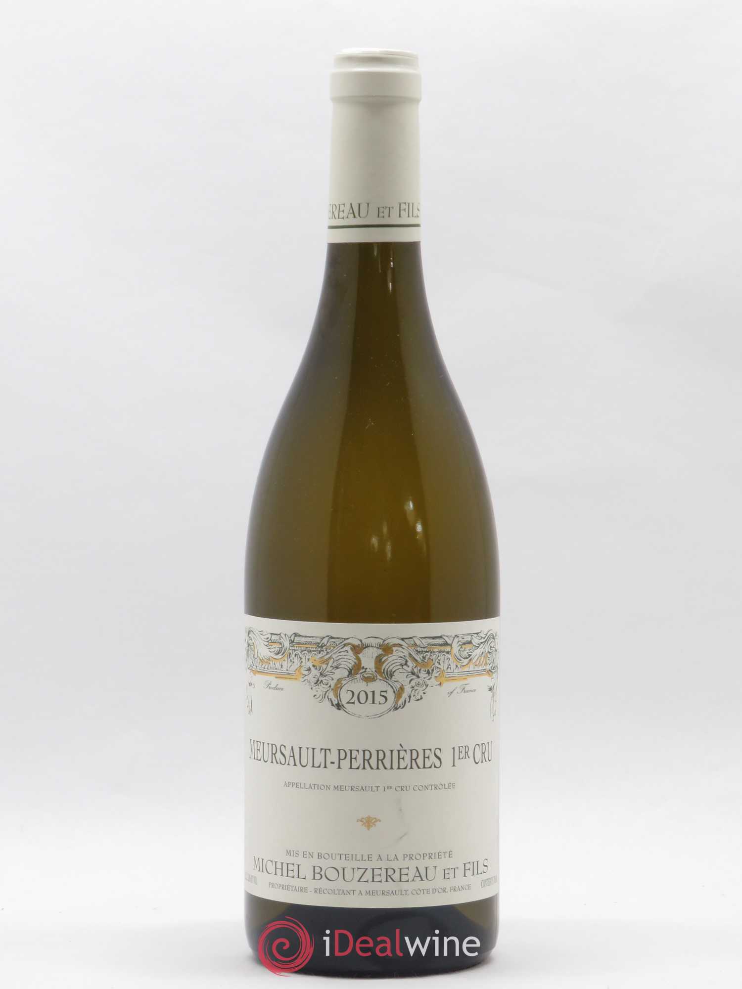 Meursault 1er Cru Perrières Michel Bouzereau et Fils (Domaine) 2015 - Lot de 1 bouteille - 0
