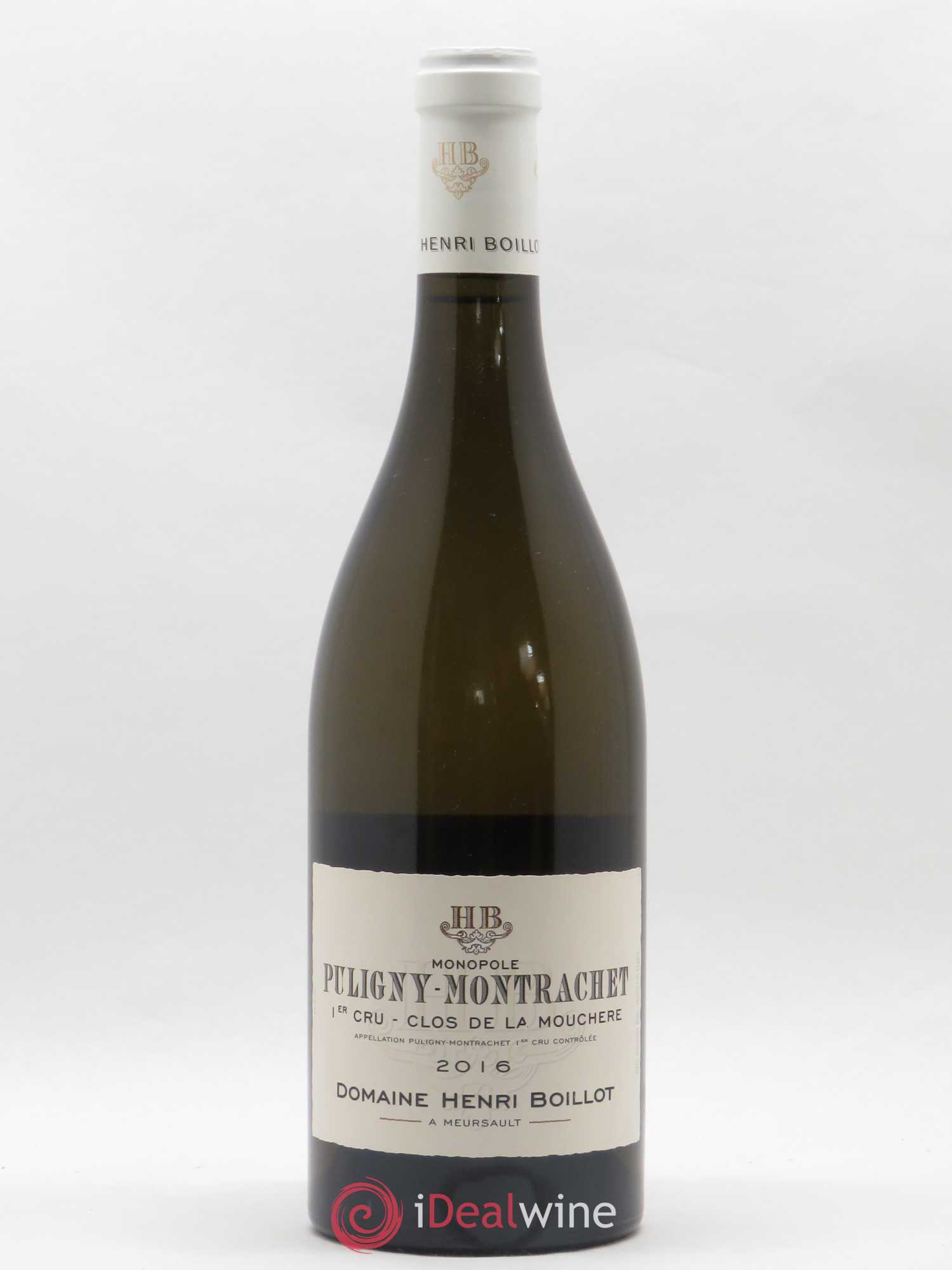 Puligny-Montrachet 1er Cru Clos de la Mouchère Henri Boillot (Domaine) 2016 - Lot de 1 bouteille - 0
