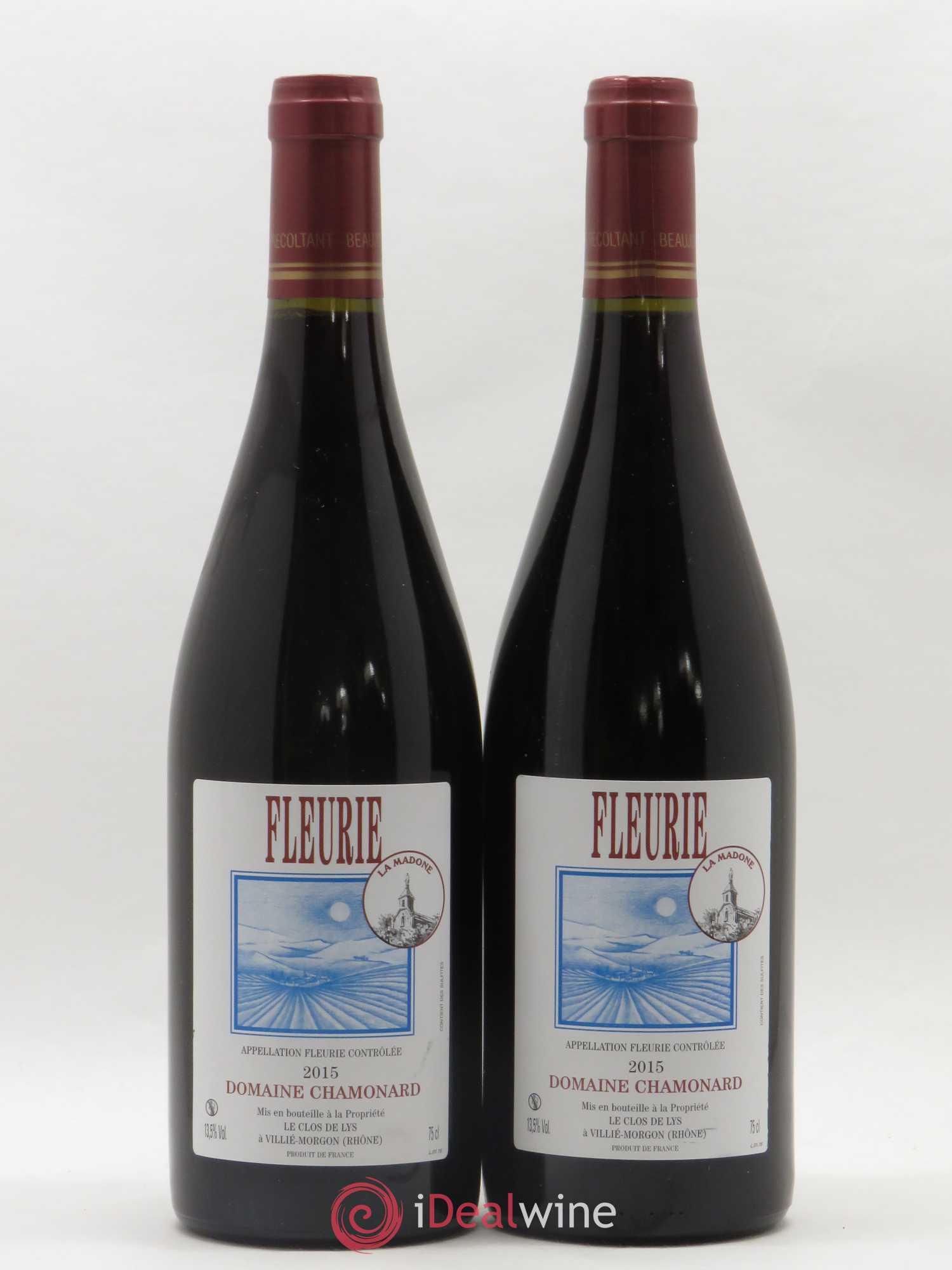 Fleurie Joseph Chamonard (Domaine) La Madone 2015 - Lot de 2 bouteilles - 0