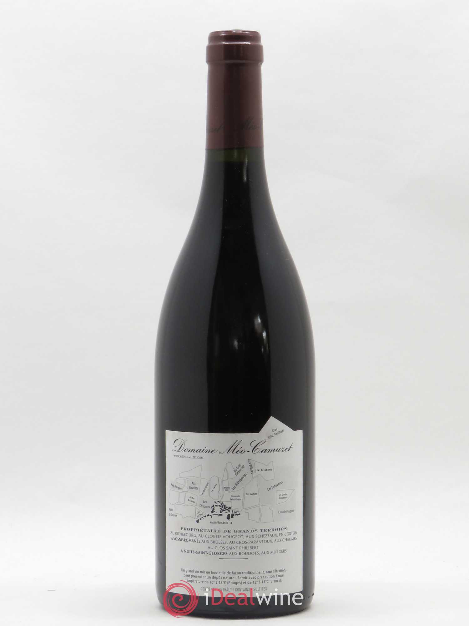Clos de Vougeot Grand Cru Près le Cellier Méo-Camuzet (Domaine) 2009 - Lot de 1 bouteille - 2