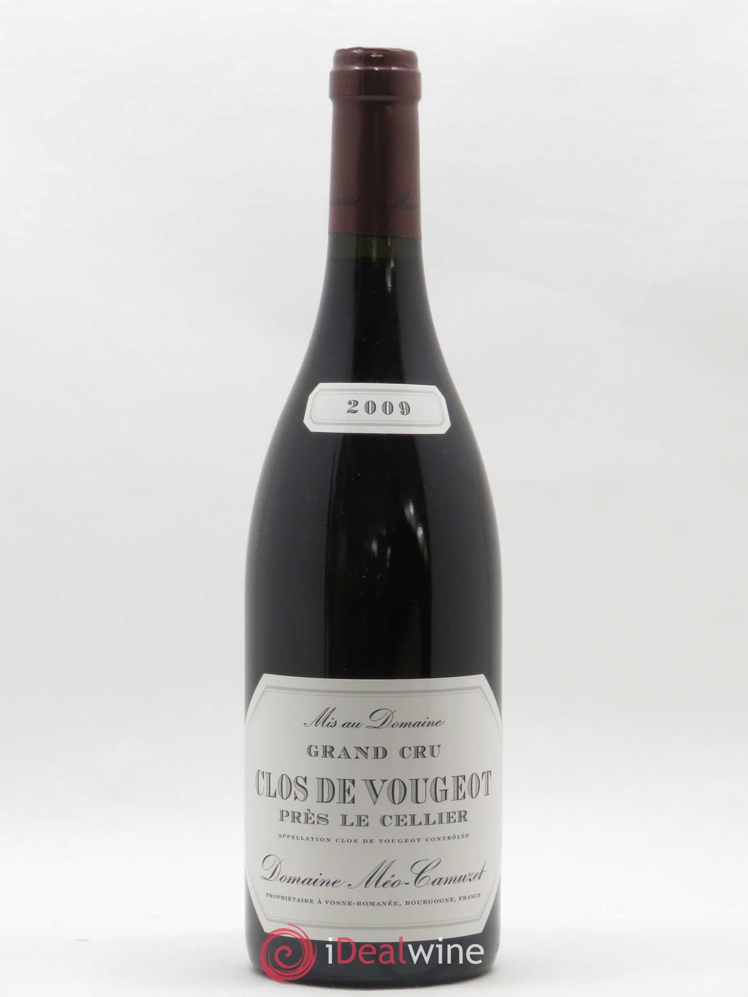 Clos de Vougeot Grand Cru Près le Cellier Méo-Camuzet (Domaine) 2009 - Lot de 1 bouteille - 0
